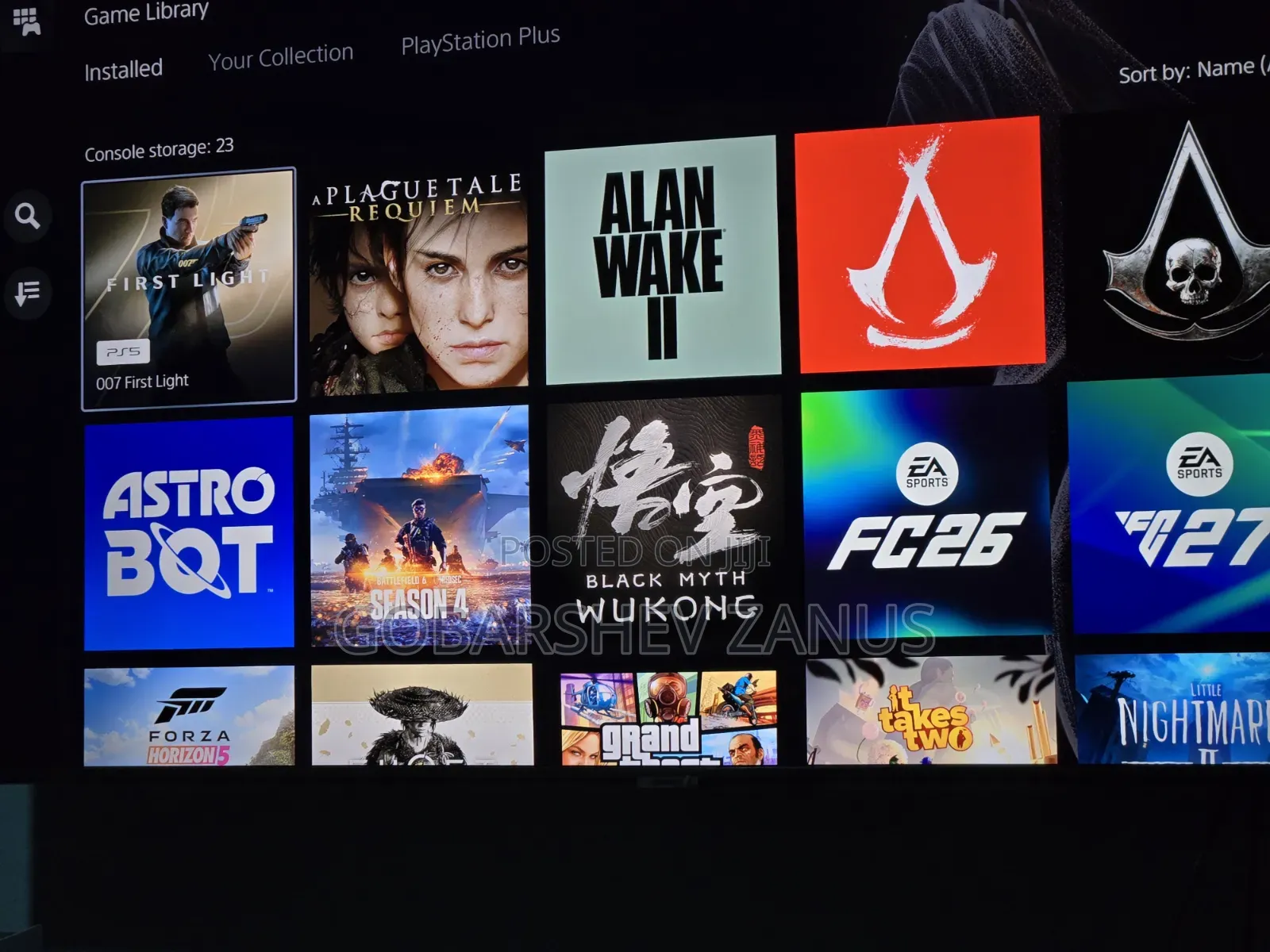 Ps5/Ps4 Game Installation