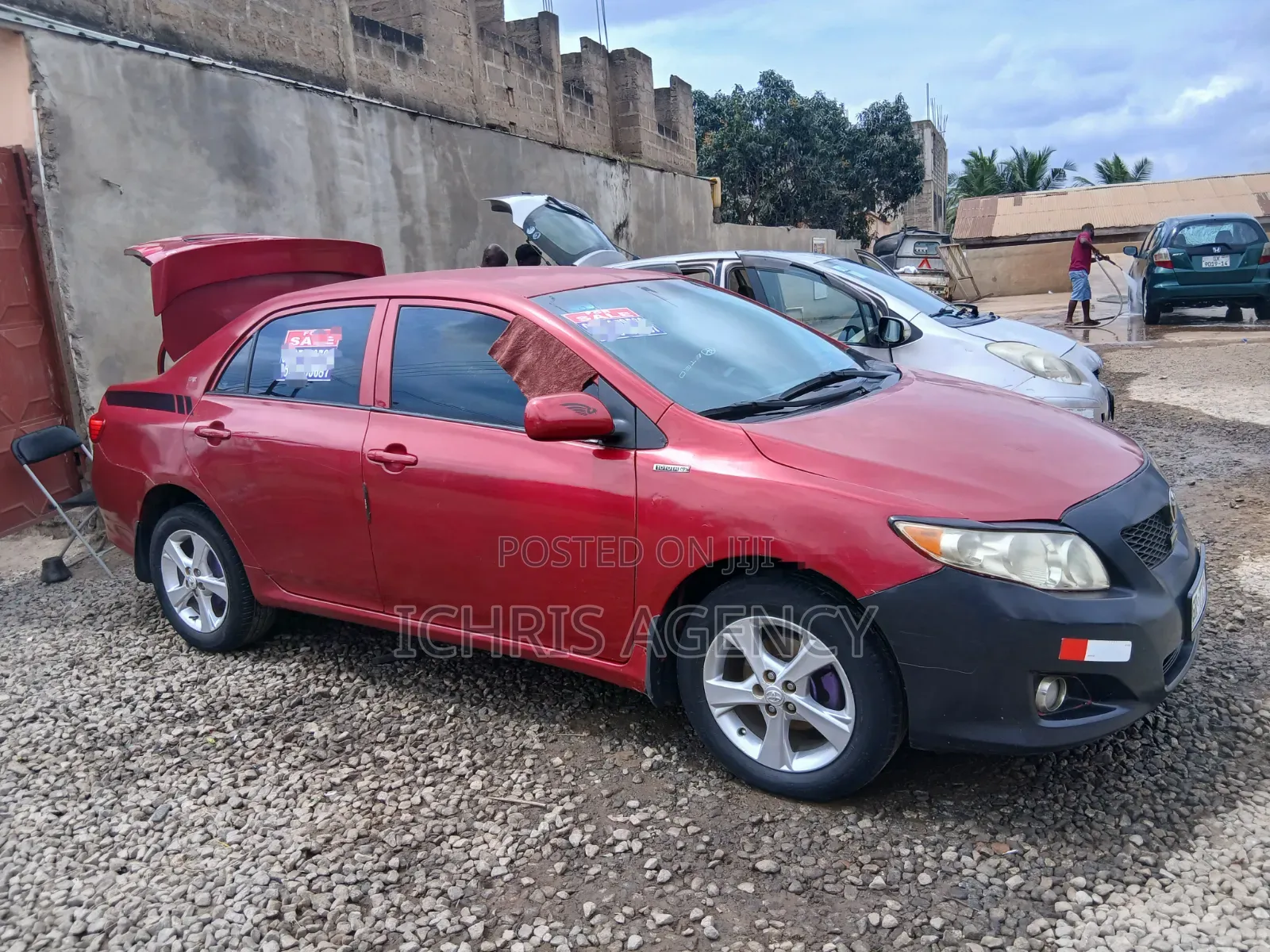 Toyota Corolla LE 4dr Sedan (1.8L 4 cyl 4A) 2009 Red
