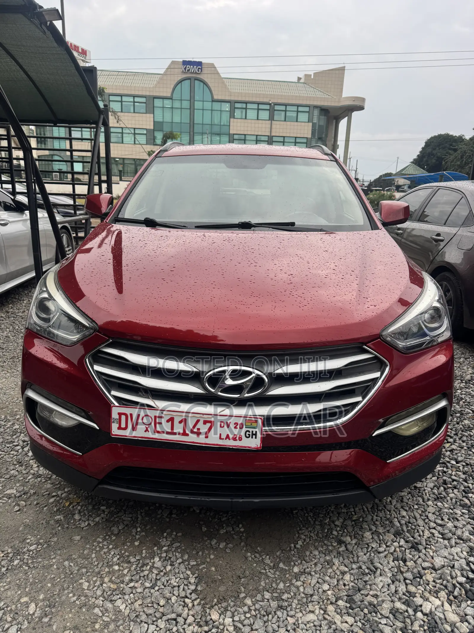 Hyundai Santa Fe 2018 Red