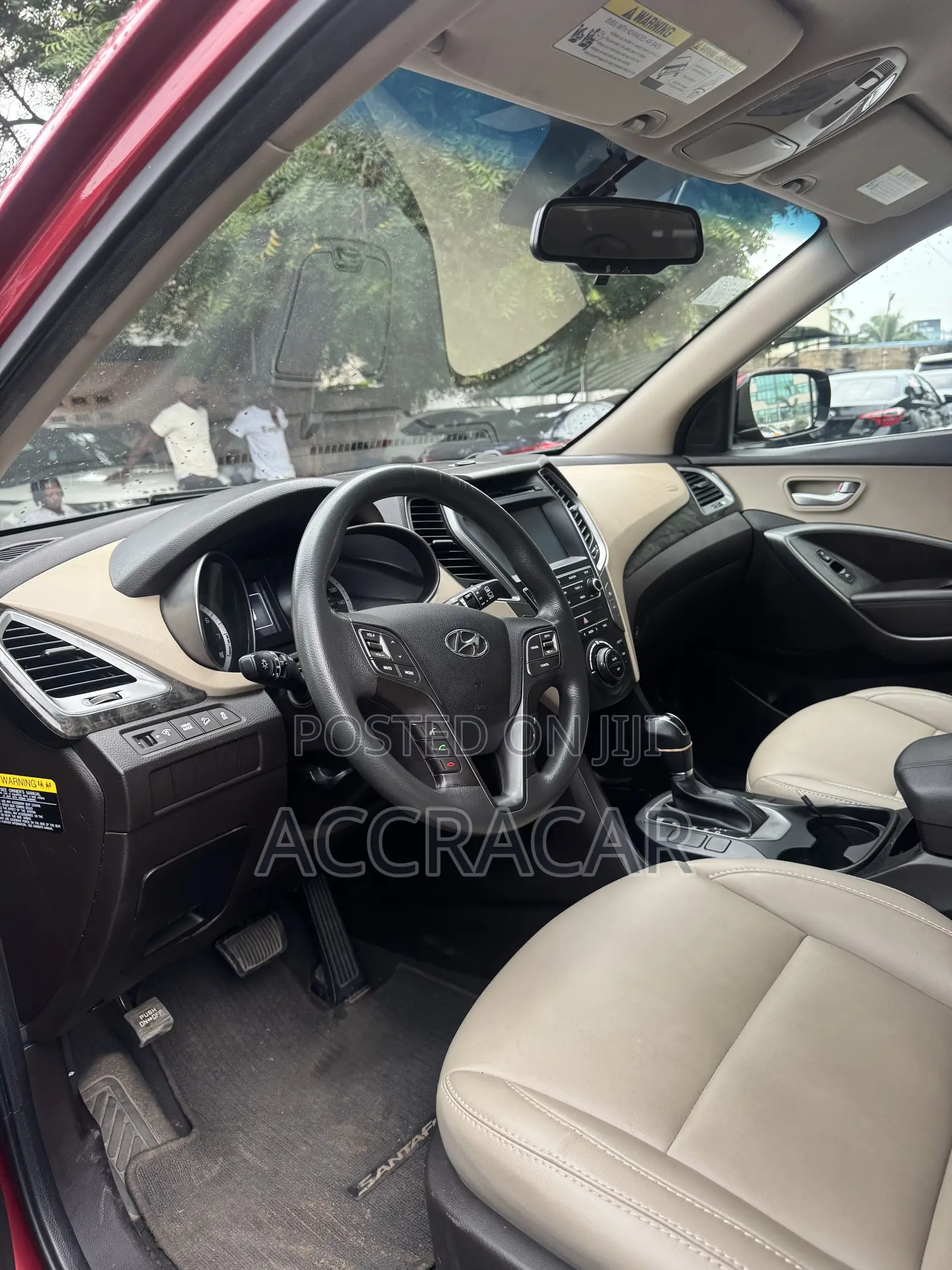 Hyundai Santa Fe 2018 Red