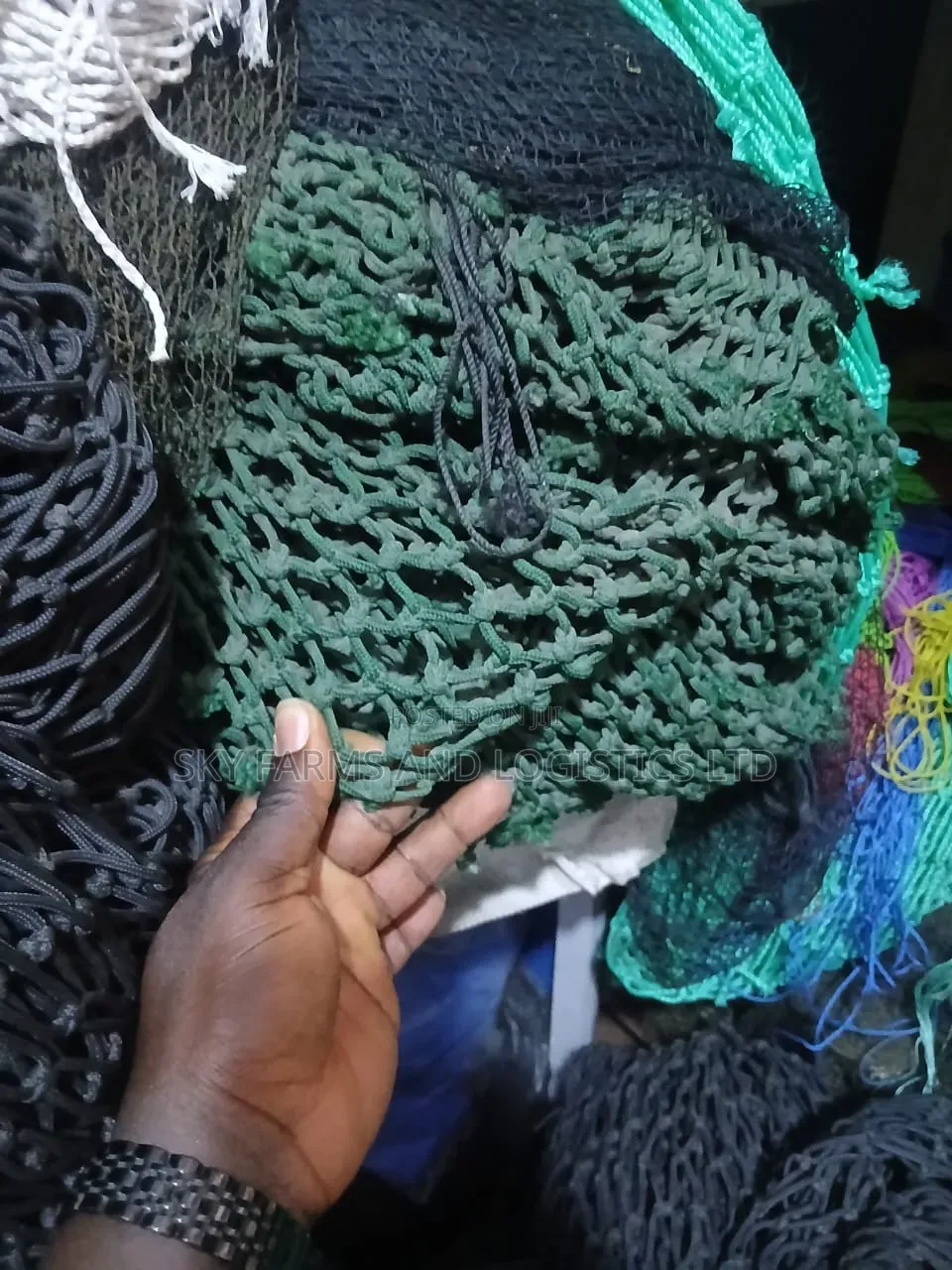 Heavy Duty Nets for Construction and Other Purpose (60ft X 75ft)