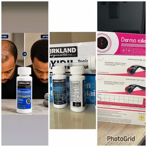Kirkland Minoxidil and Derma Roller