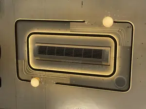 Luxurious Bladeless Ceiling Light With Fan Like A.C