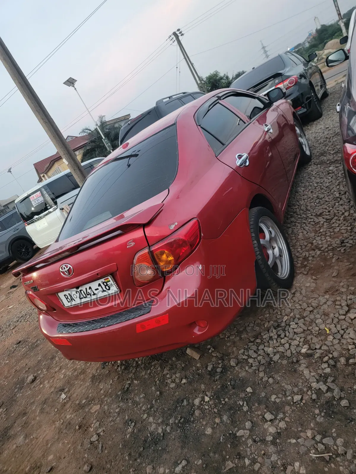 Toyota Corolla LE 4dr Sedan (1.8L 4cyl 4A) 2010 Red