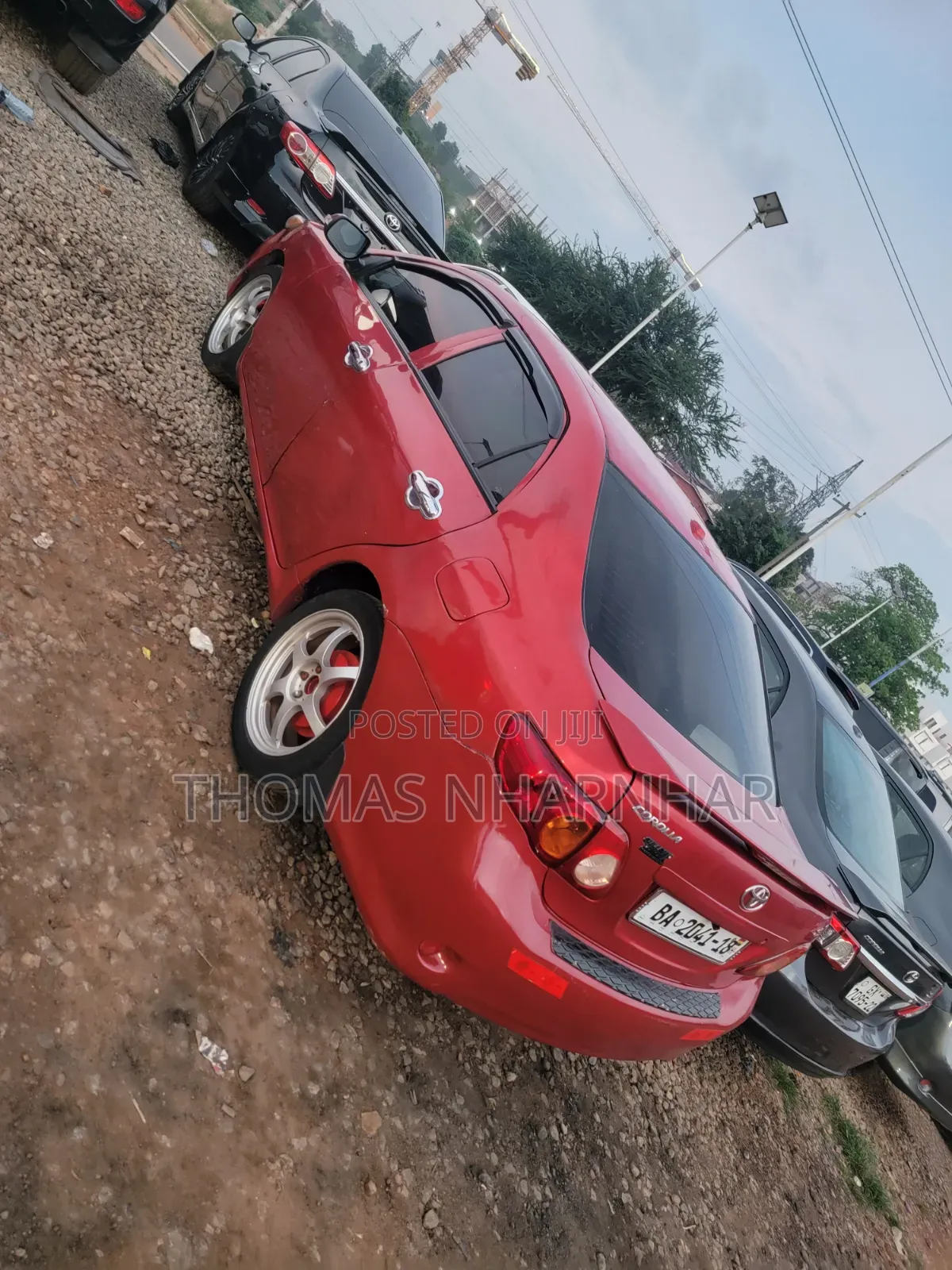 Toyota Corolla LE 4dr Sedan (1.8L 4cyl 4A) 2010 Red