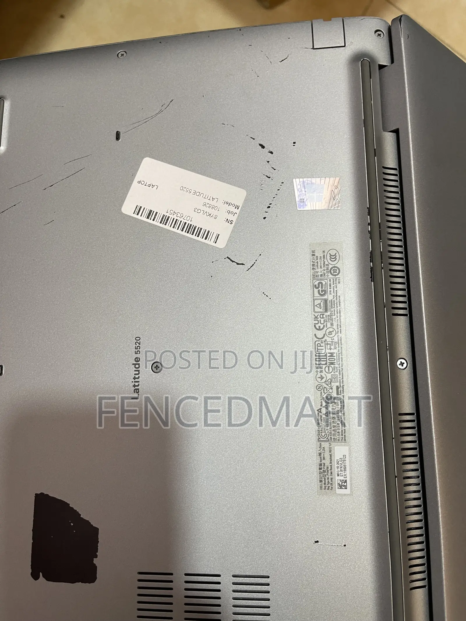 Laptop Dell Latitude 5520 8GB Intel Core i5 SSD 256GB