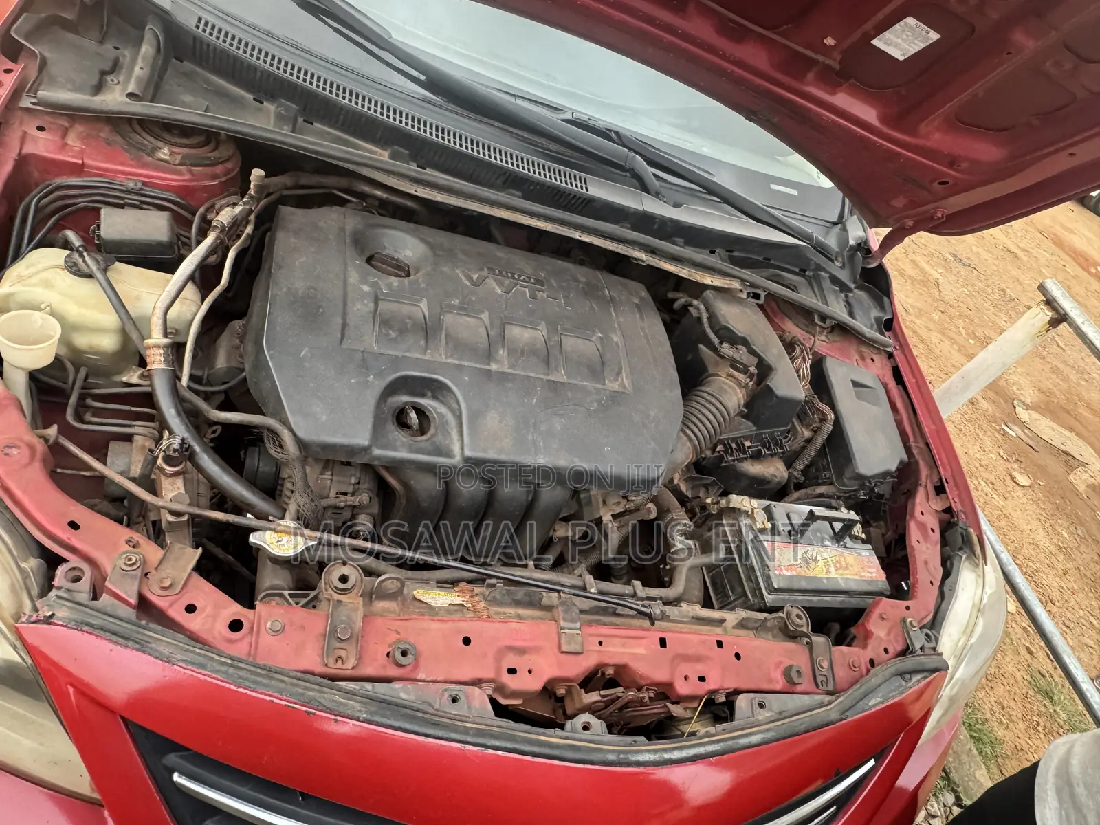 Toyota Corolla S 4dr Sedan (1.8L 4cyl 4A) 2010 Red