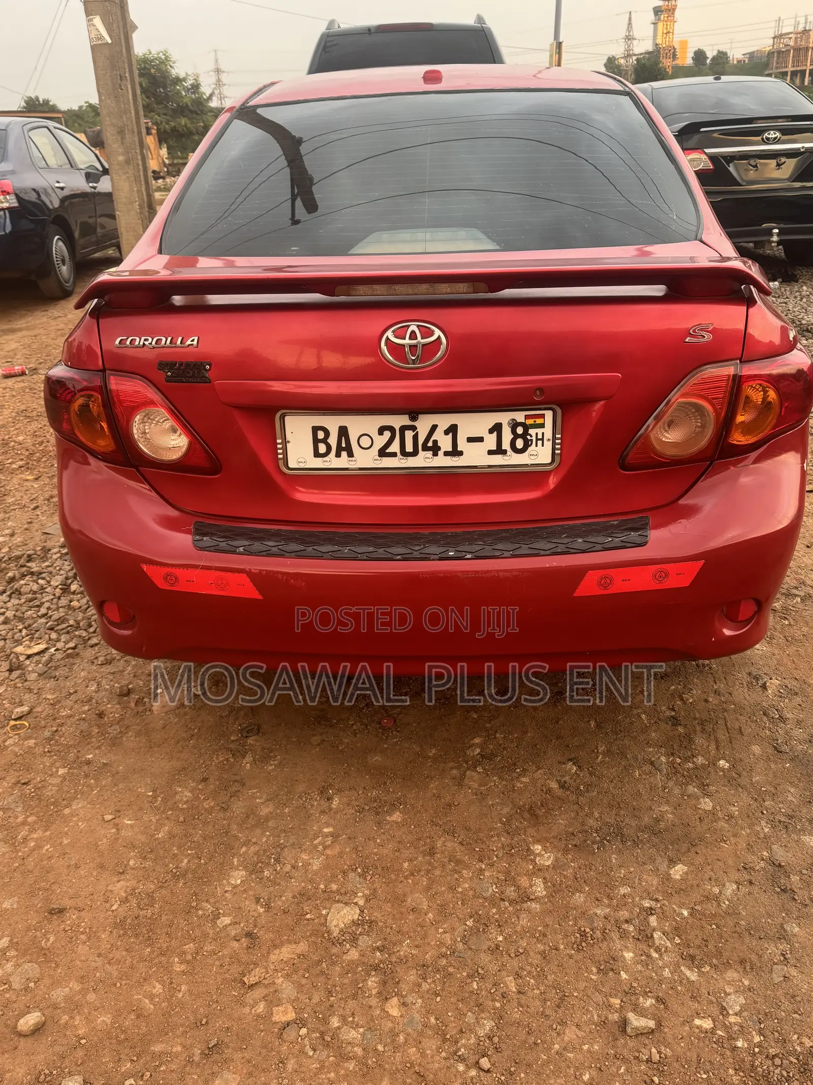 Toyota Corolla S 4dr Sedan (1.8L 4cyl 4A) 2010 Red
