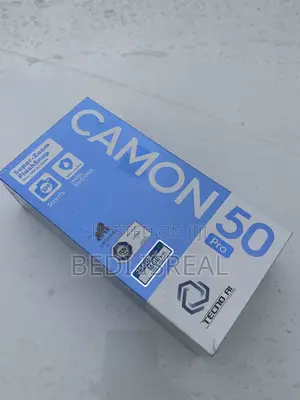 New Tecno Camon 50 Pro 256 GB Black