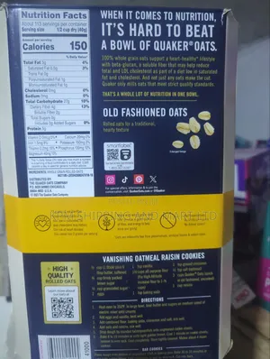 Quaker Oats (2.26kg)