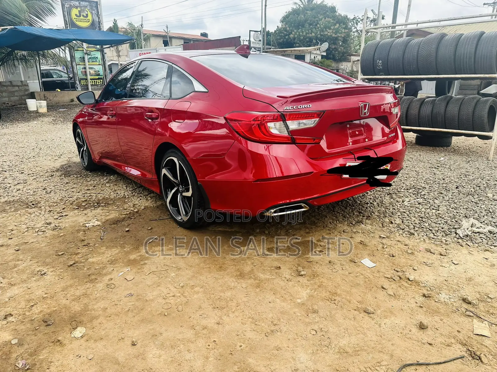 Honda Accord Sport (1.5L 4cyl Turbo CVT) 2019 Red