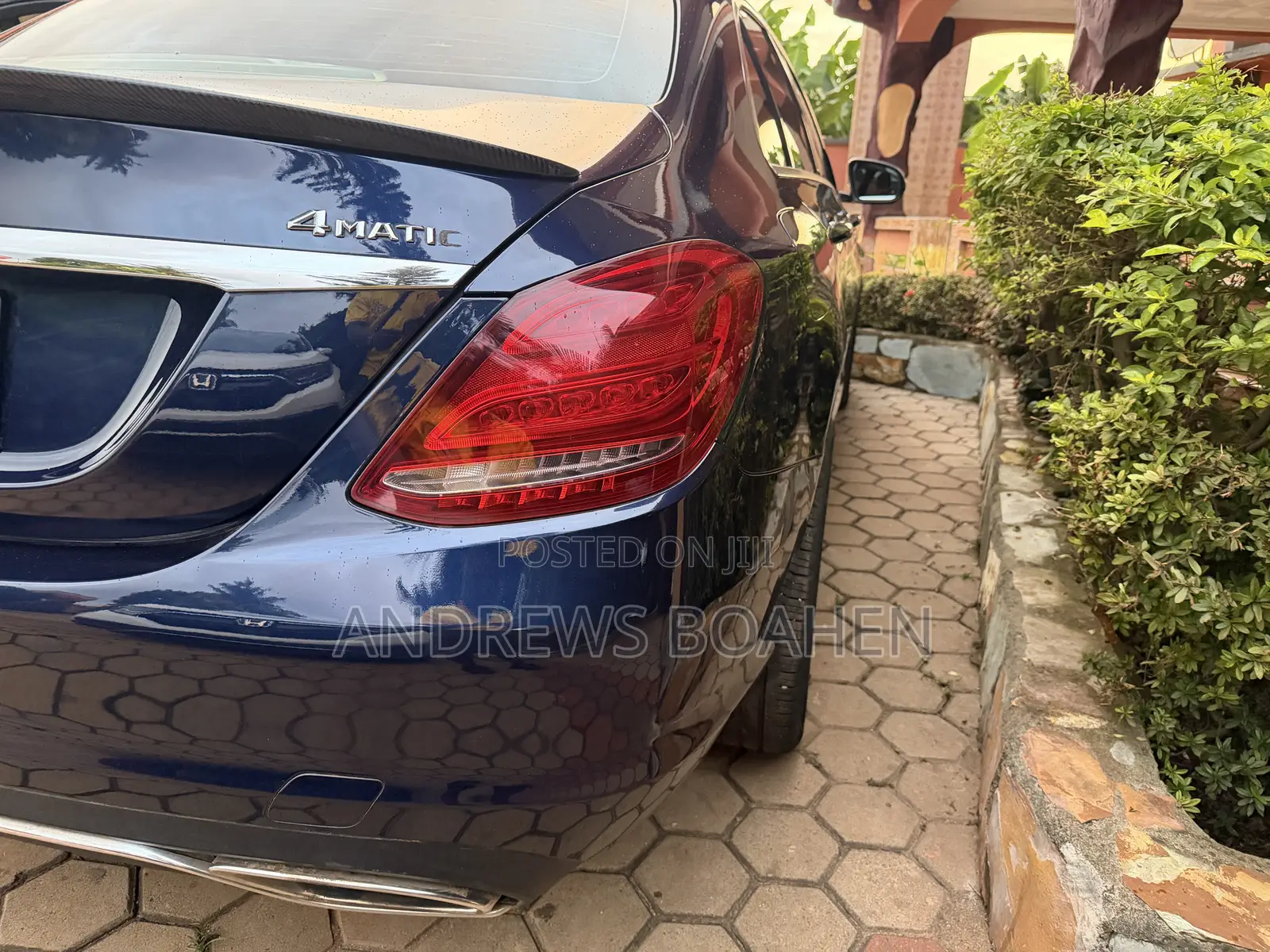 Mercedes-Benz C300 Luxury 4Matic Sedan AWD (2.0L 4cyl 7A) 2016 Blue
