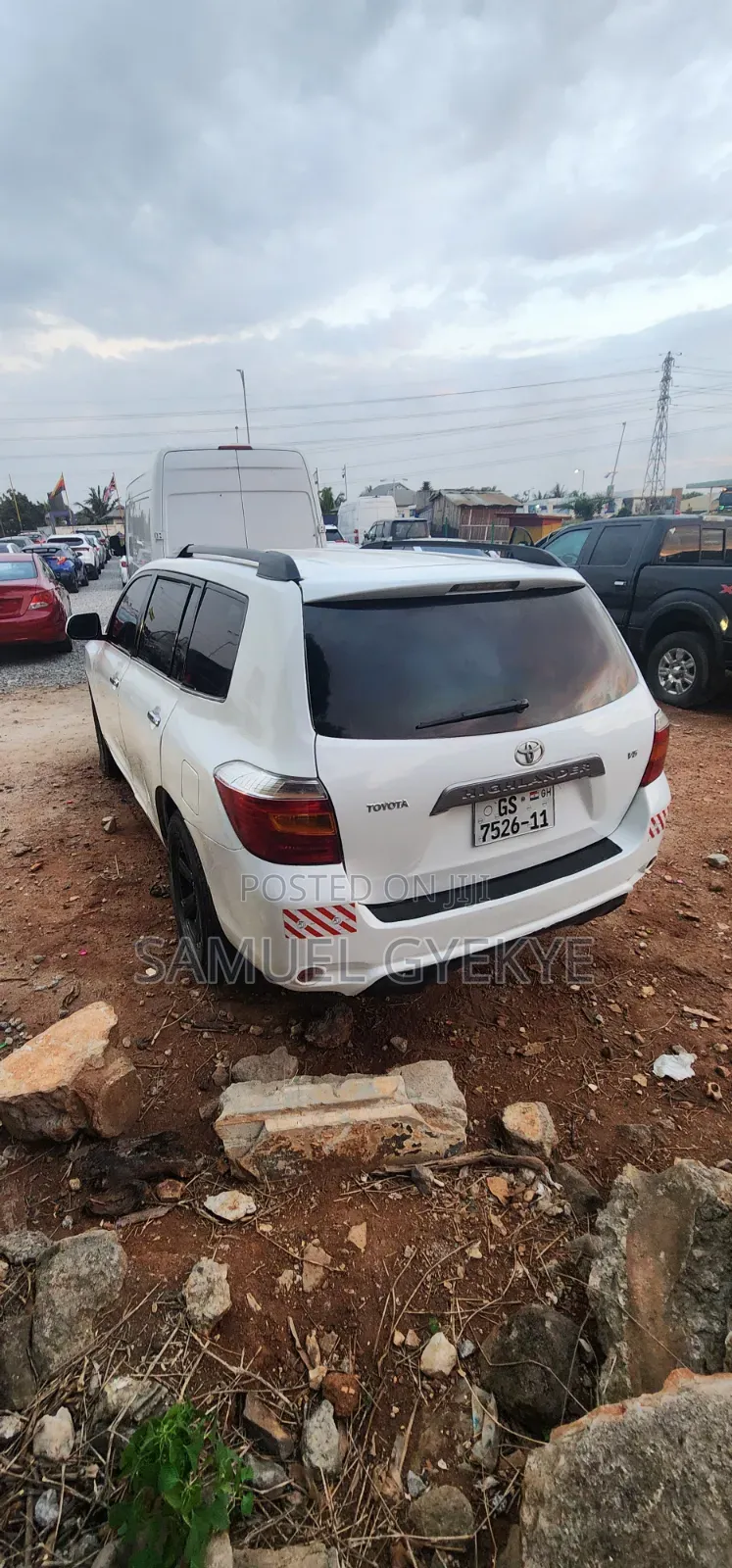 Toyota Highlander SE 2011 White