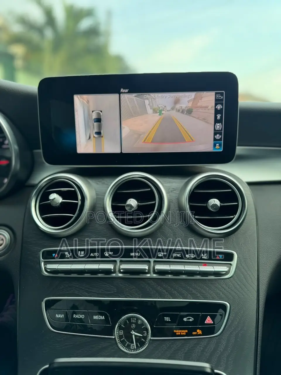 Mercedes-Benz C300 Base C300 AWD 4MATIC Sedan 2019 Black