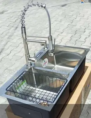 Deep Double Kitchen Sink