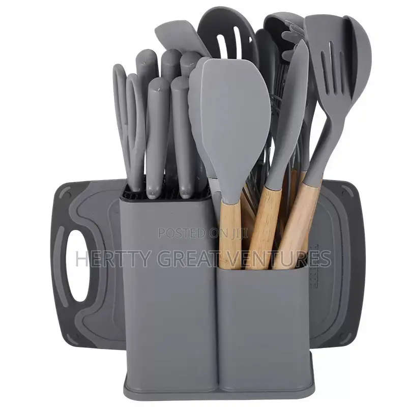 19 Pieces Silicone Ladles