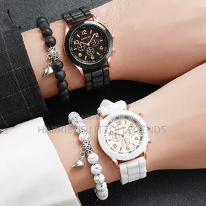 Couple Set With Magnetic Bracelets