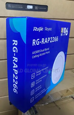 Get Full Speed Everywhere With Ruijie WiFi 6 Ceiling AP