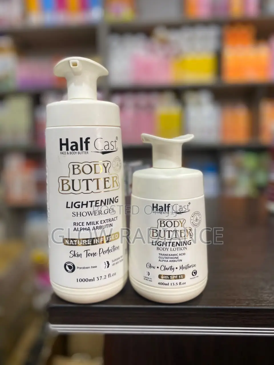Half Cast Body Butter Lightening Set