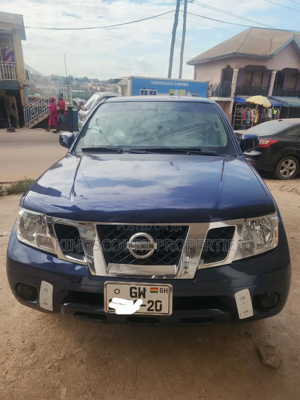 Nissan Frontier 2014 Blue