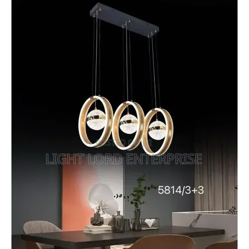 Onion Ring Led Pendant Light 3color
