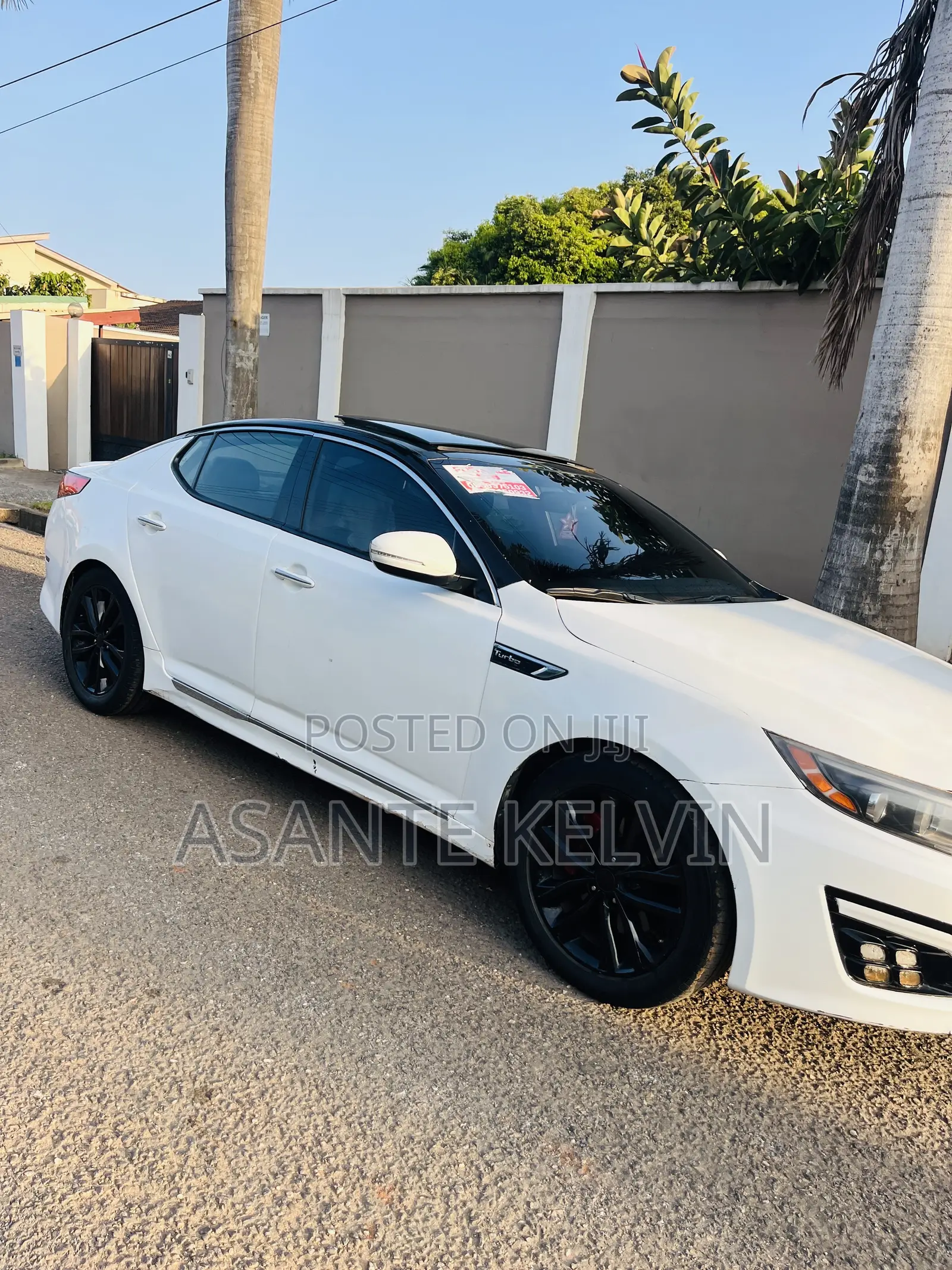 Kia Optima SXL Turbo 4dr Sedan (2.0L 4cyl Turbo 6A) 2015 White