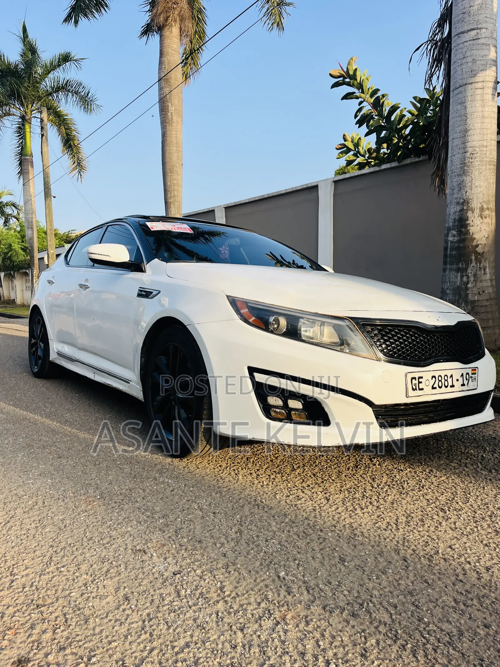 Kia Optima SXL Turbo 4dr Sedan (2.0L 4cyl Turbo 6A) 2015 White
