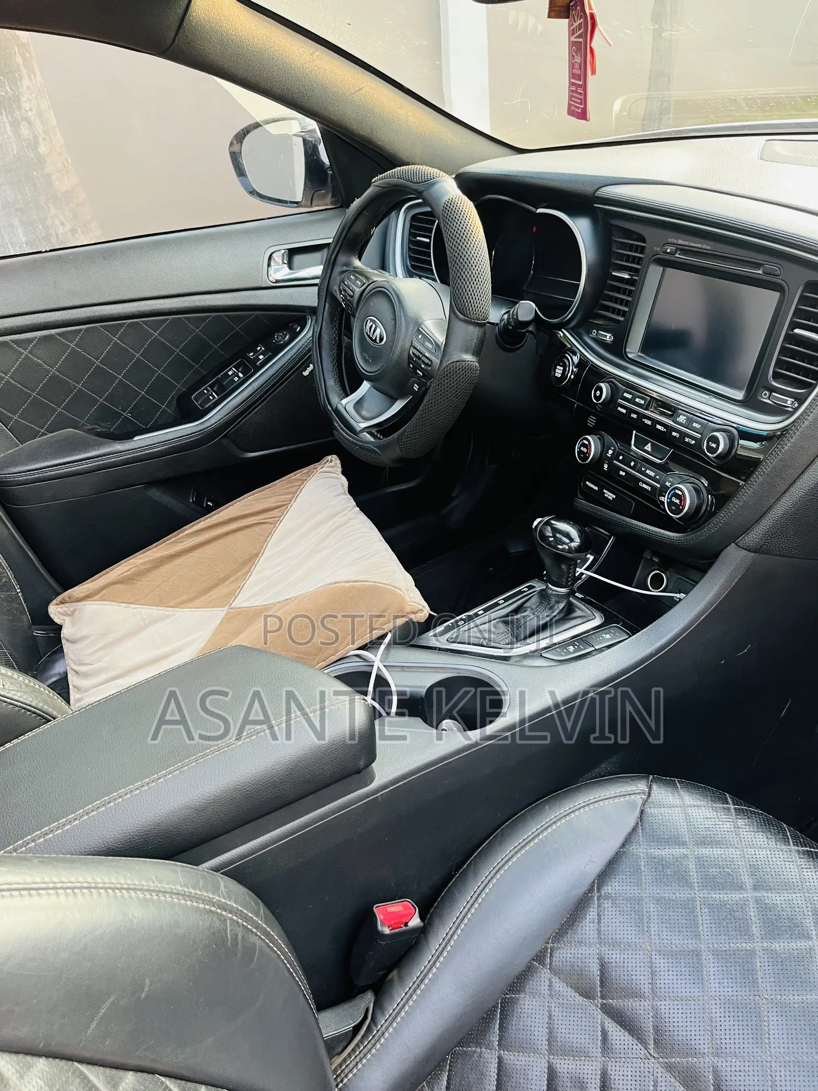 Kia Optima SXL Turbo 4dr Sedan (2.0L 4cyl Turbo 6A) 2015 White