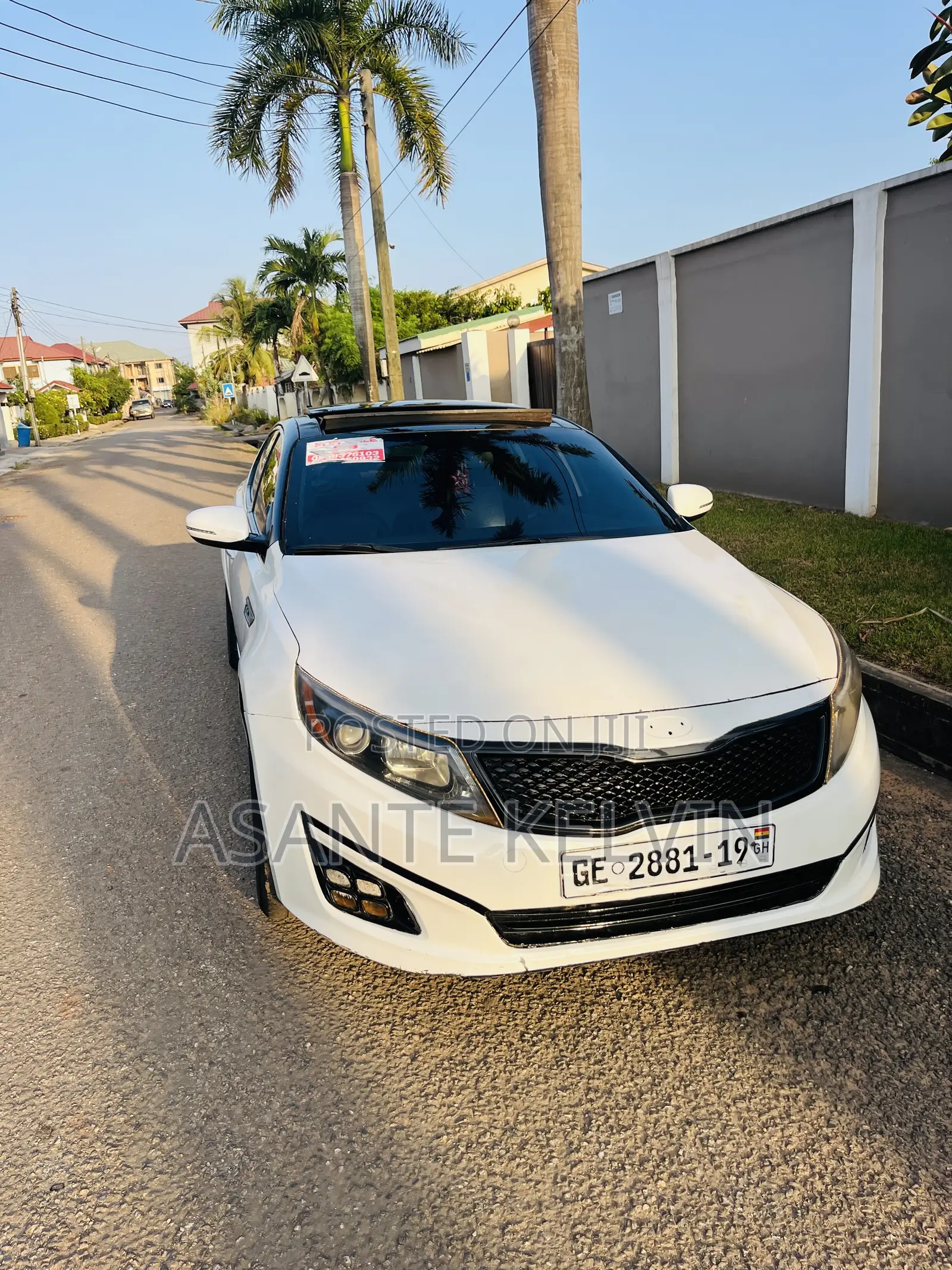 Kia Optima SXL Turbo 4dr Sedan (2.0L 4cyl Turbo 6A) 2015 White