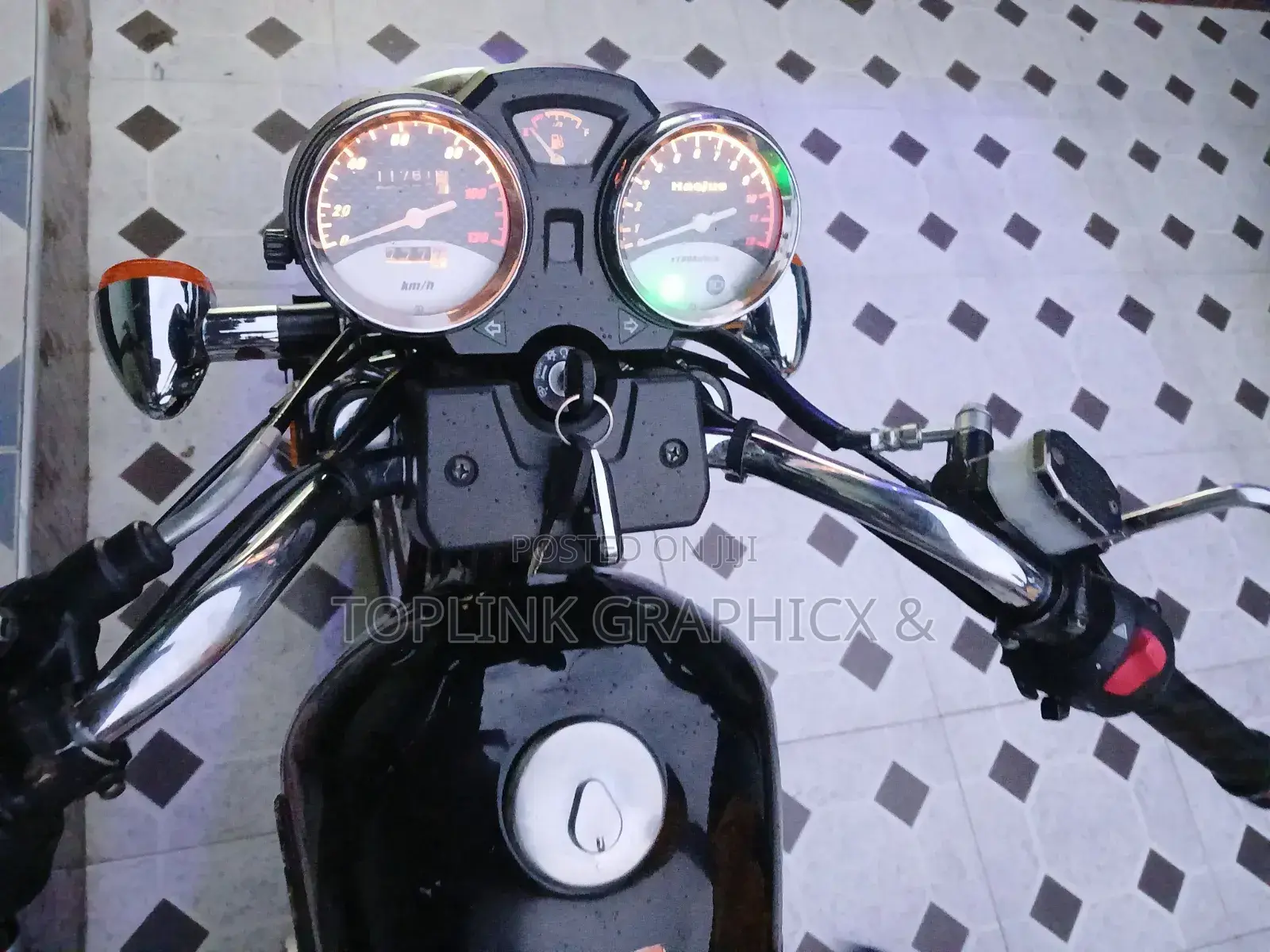 Haojue HJ125-8K 2026 Black