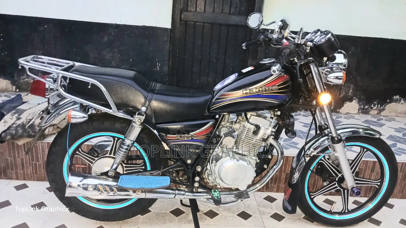 Haojue HJ125-8K 2026 Black