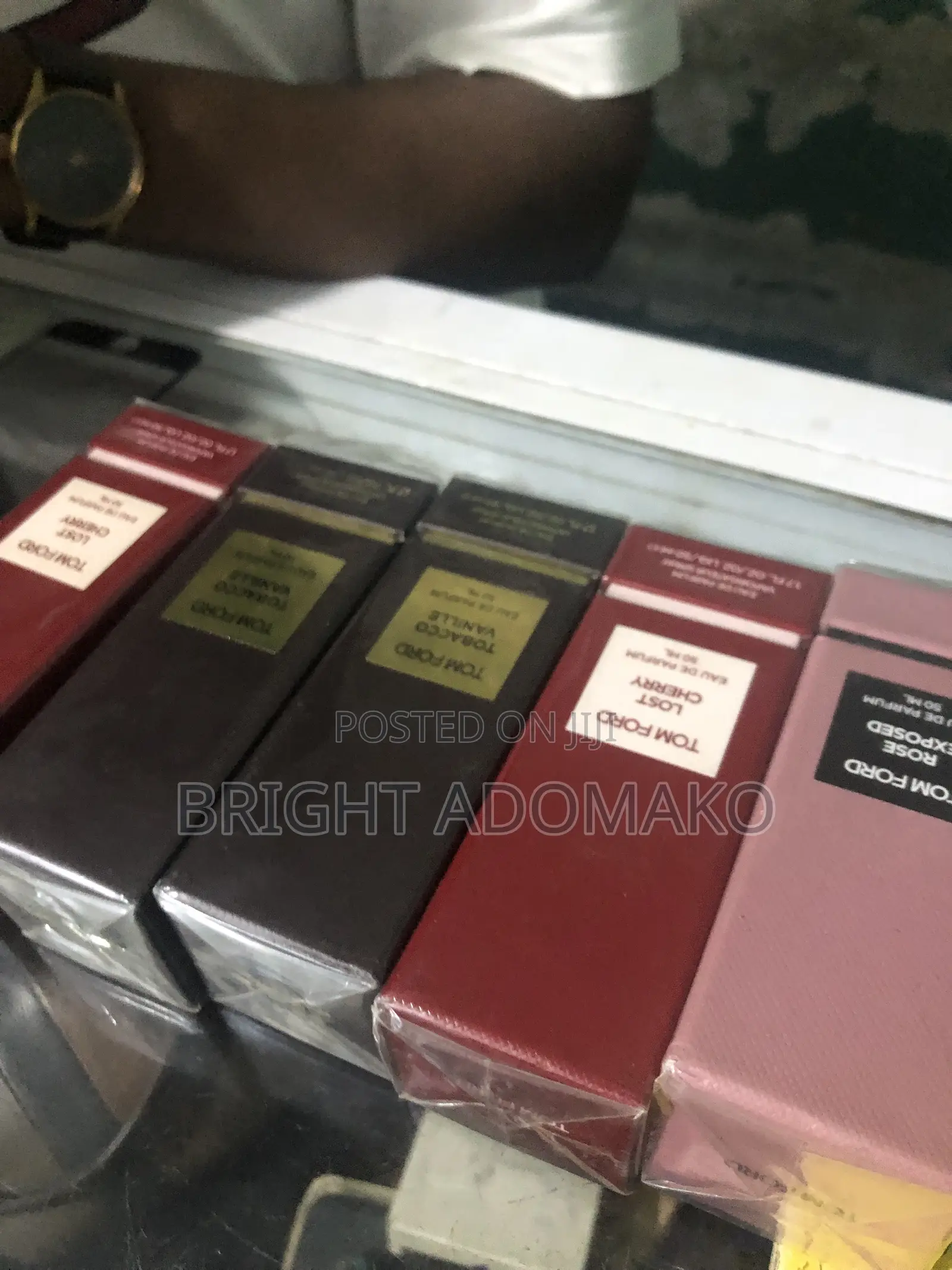 Tomford Tobacco Vanille, Lost Cherry and Rose Exposed