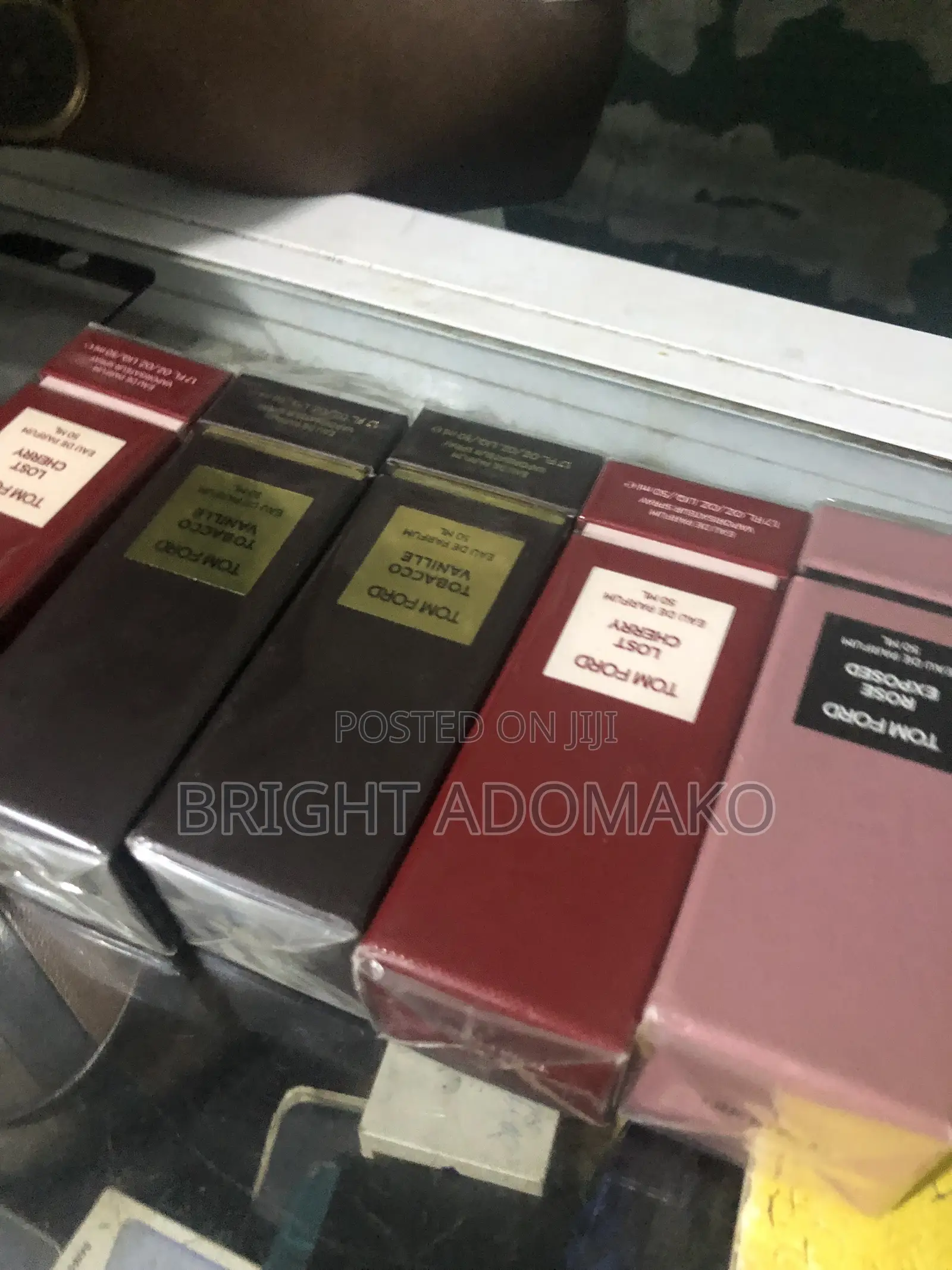 Tomford Tobacco Vanille, Lost Cherry and Rose Exposed