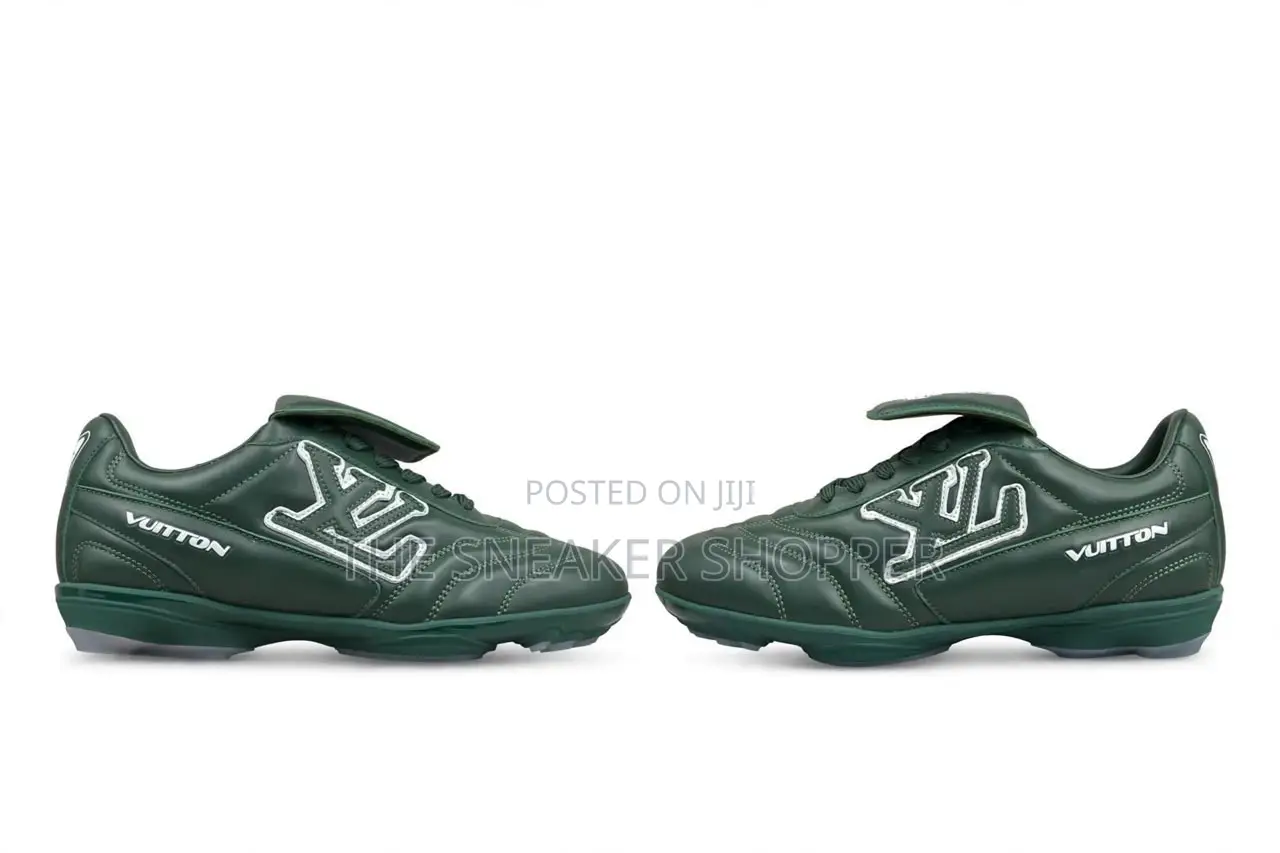 Louis Vuitton LV Footprint Soccer Sneaker - Bottle Green