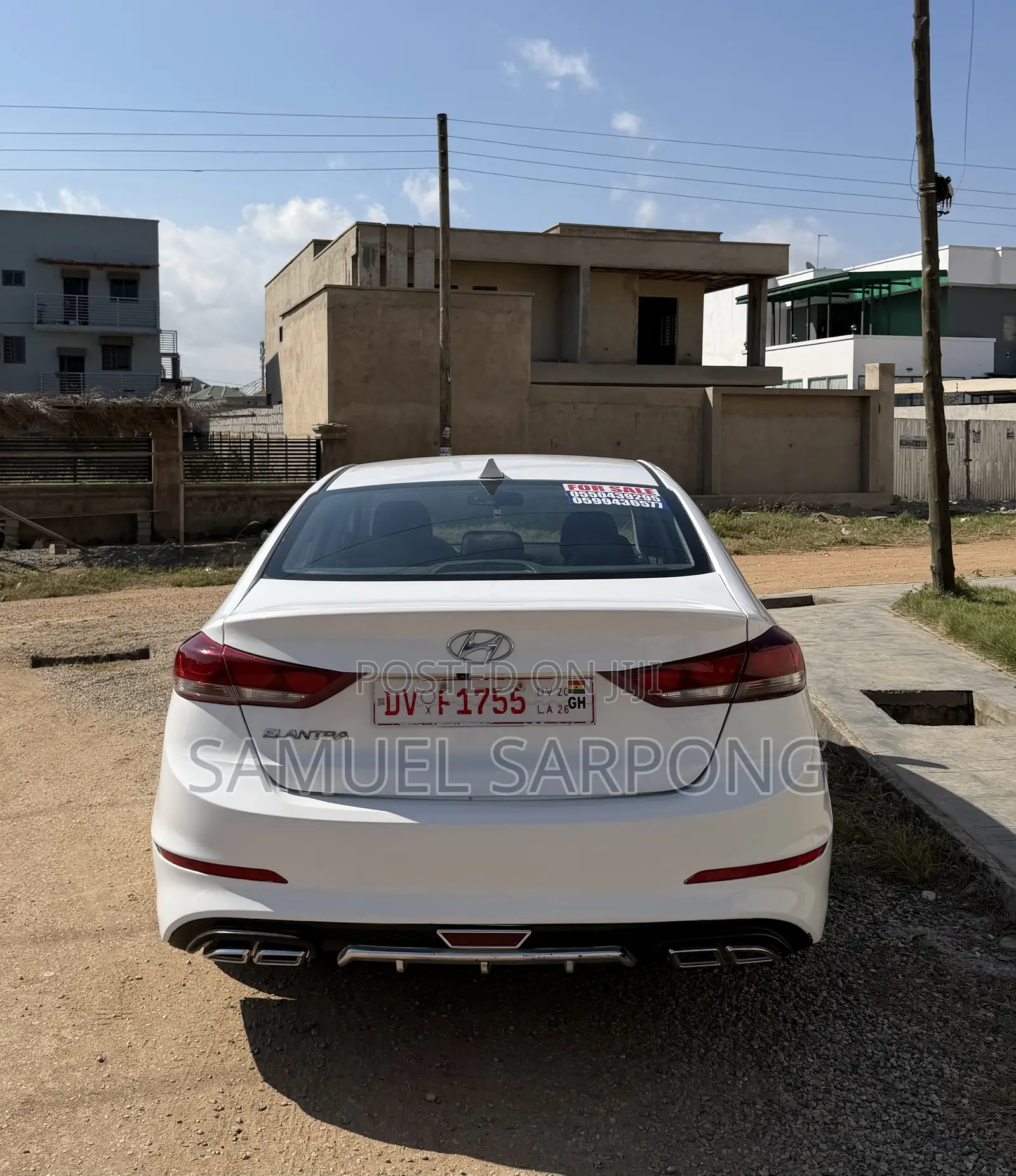 Hyundai Elantra SEL 2018 White