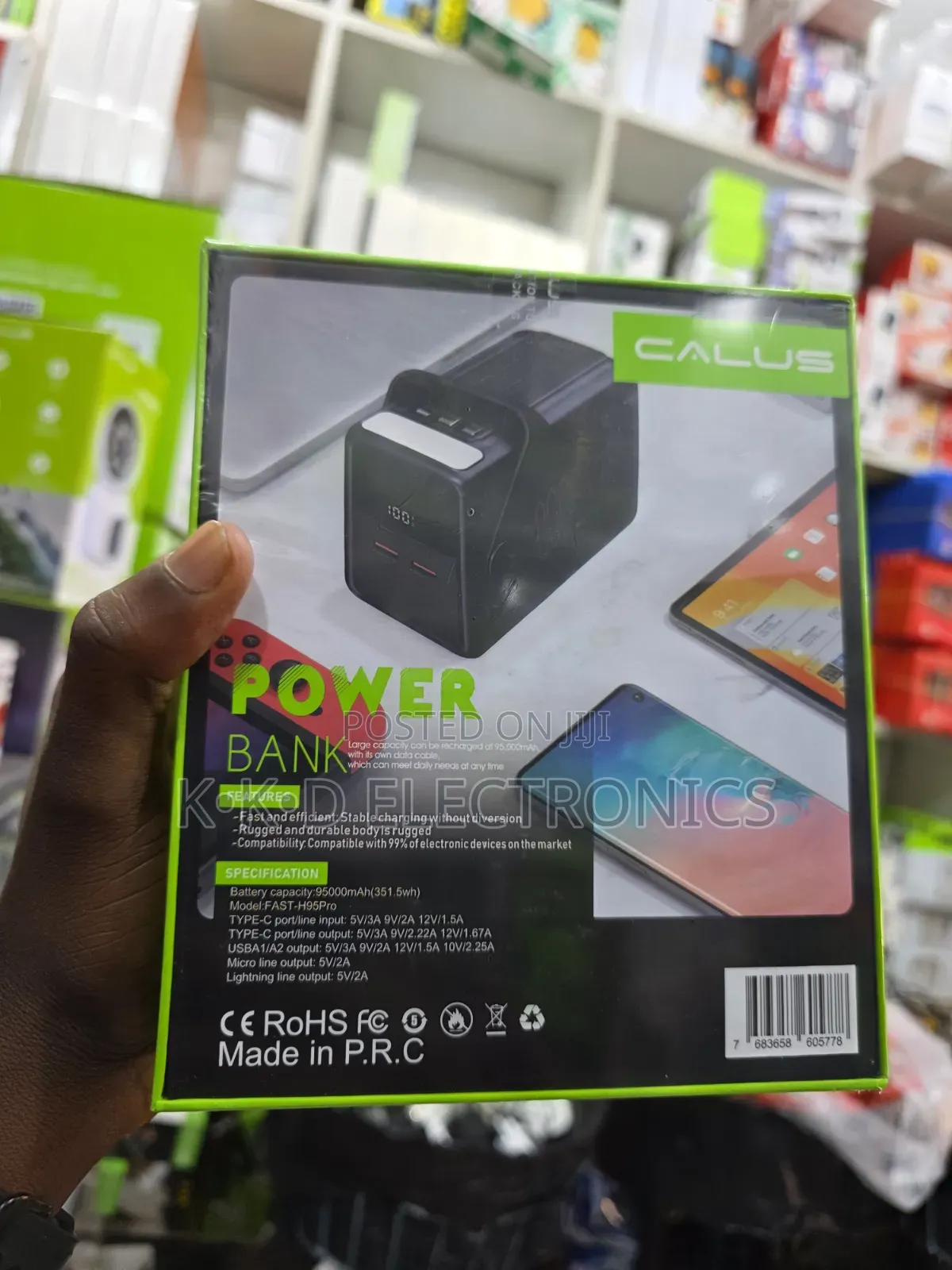 Original 95000mah Calus Heavy Duty Power Bank