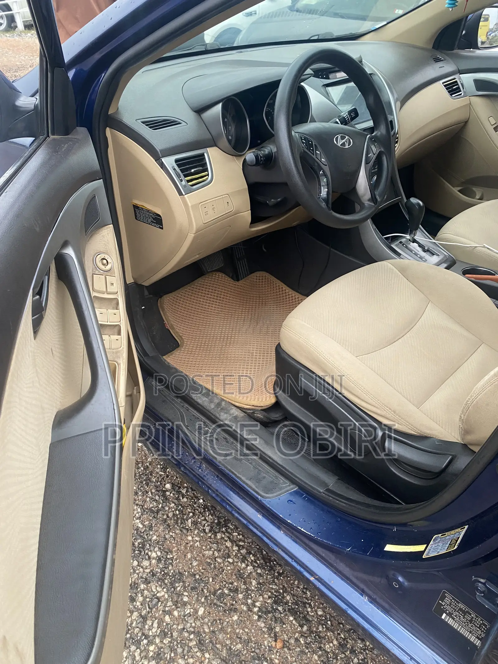 Hyundai Elantra GLS Sedan FWD (1.8L 4cyl 6A) 2013 Blue