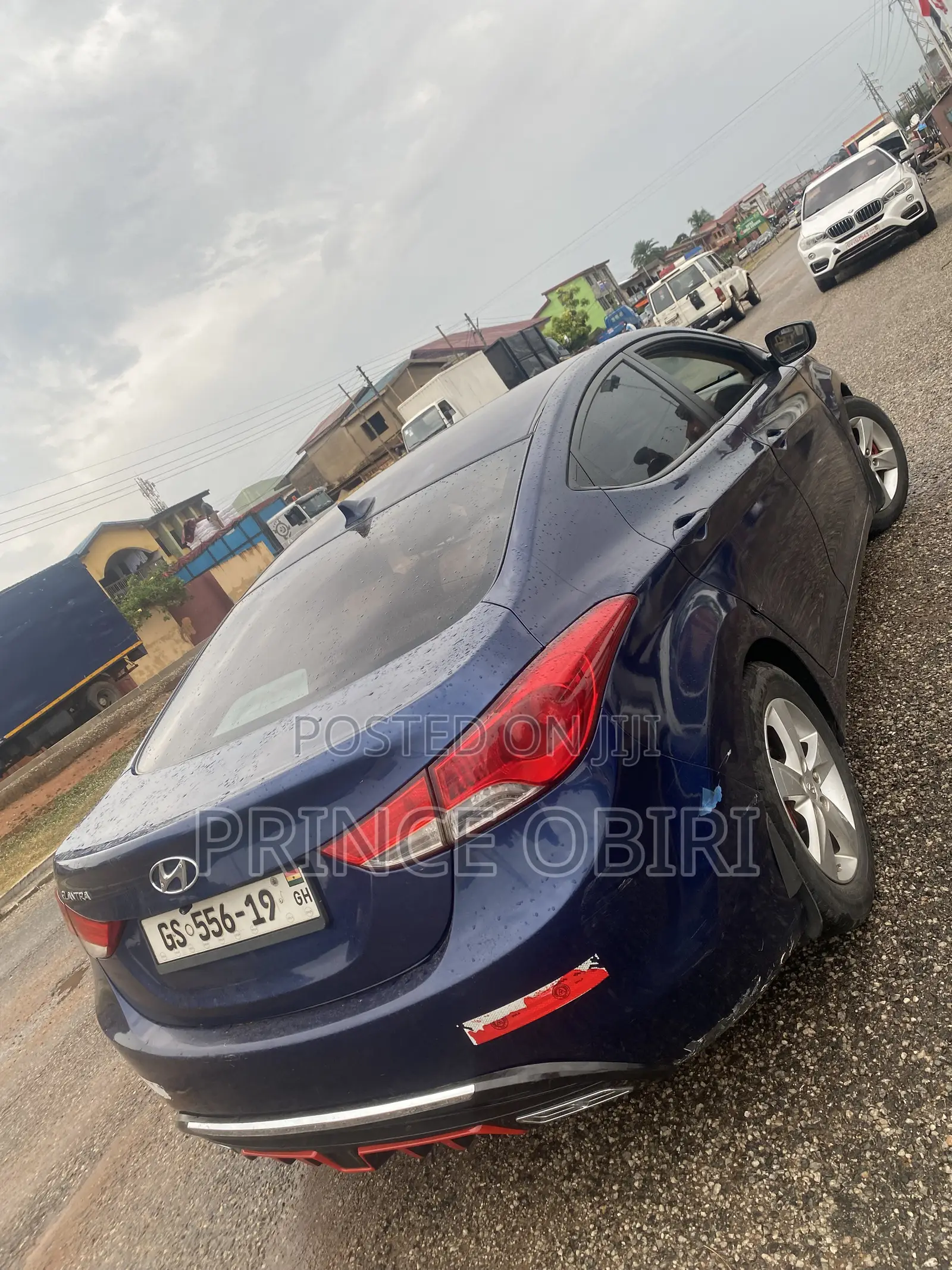 Hyundai Elantra GLS Sedan FWD (1.8L 4cyl 6A) 2013 Blue