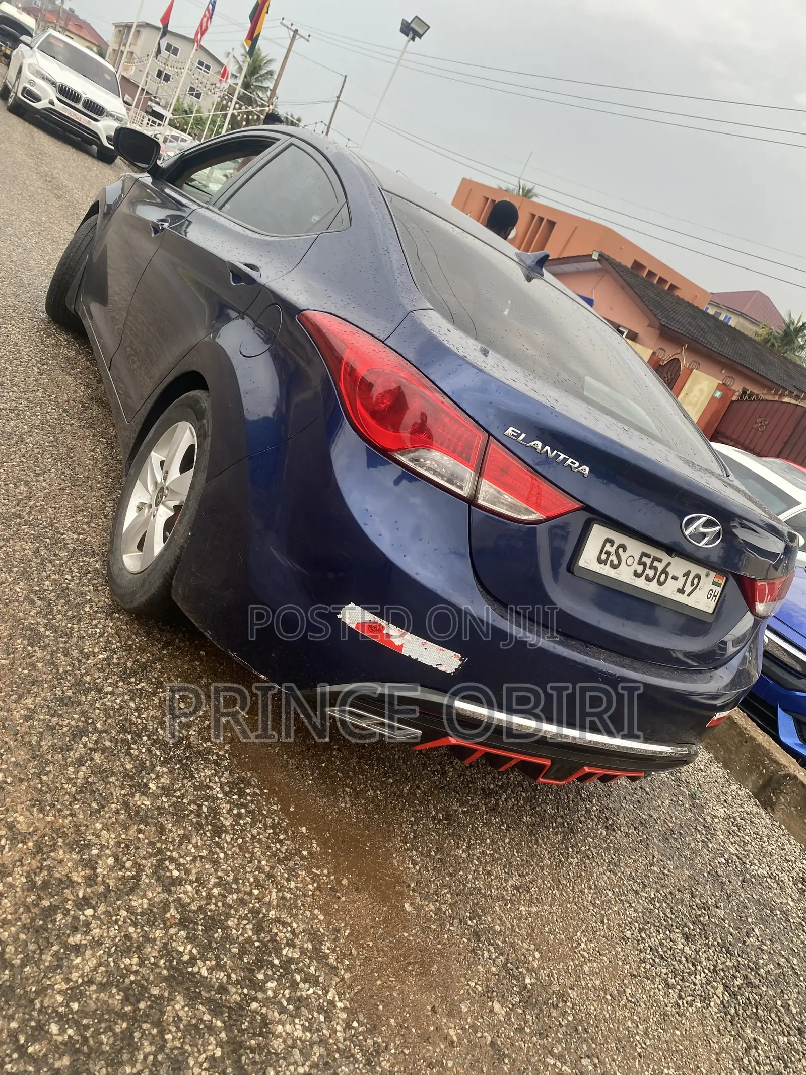 Hyundai Elantra GLS Sedan FWD (1.8L 4cyl 6A) 2013 Blue