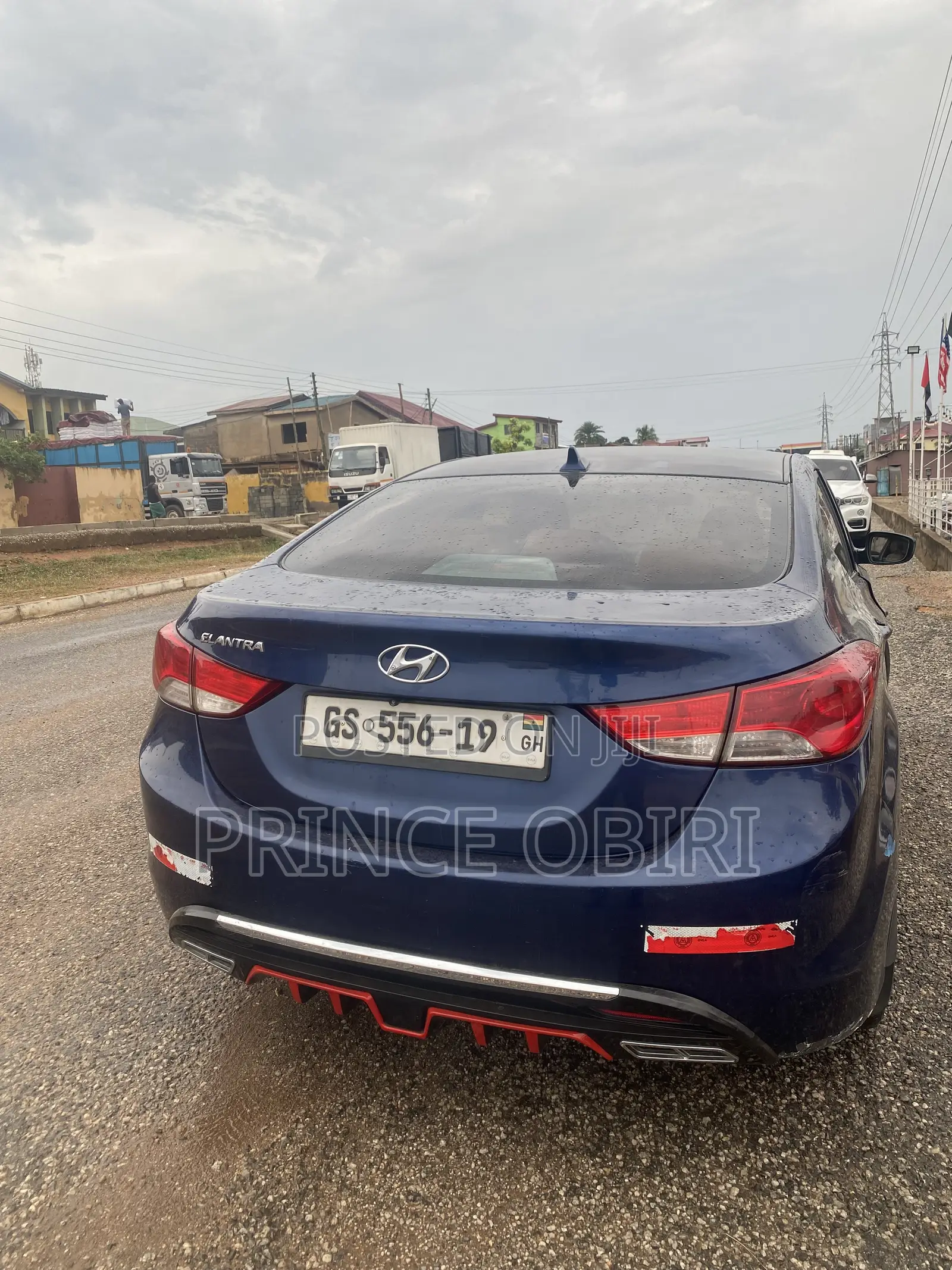 Hyundai Elantra GLS Sedan FWD (1.8L 4cyl 6A) 2013 Blue