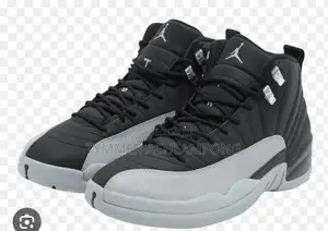Jordan 12 Black and Ash