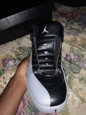 Jordan 12 Black and Ash