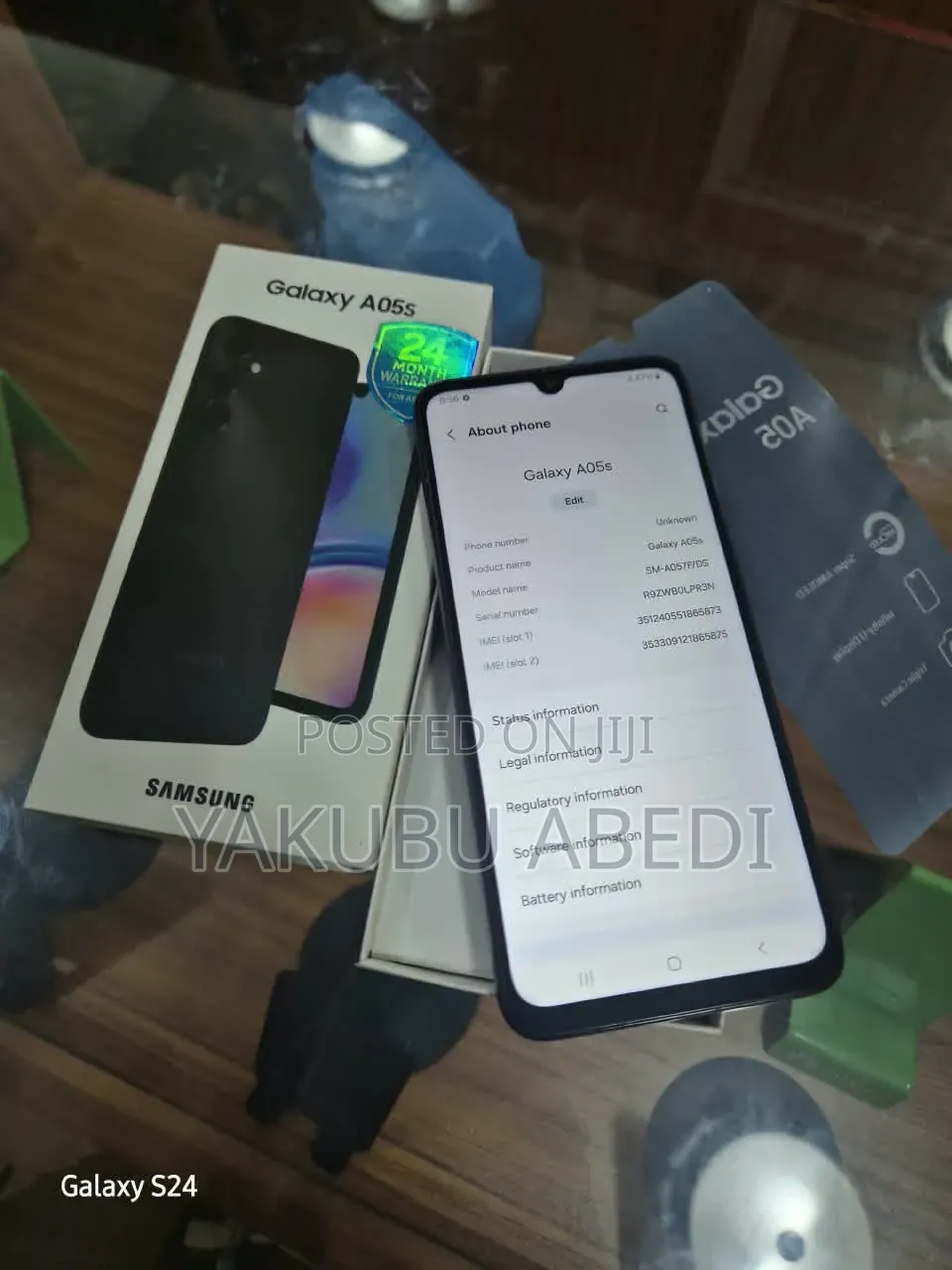 New Samsung Galaxy A05s 128 GB Black