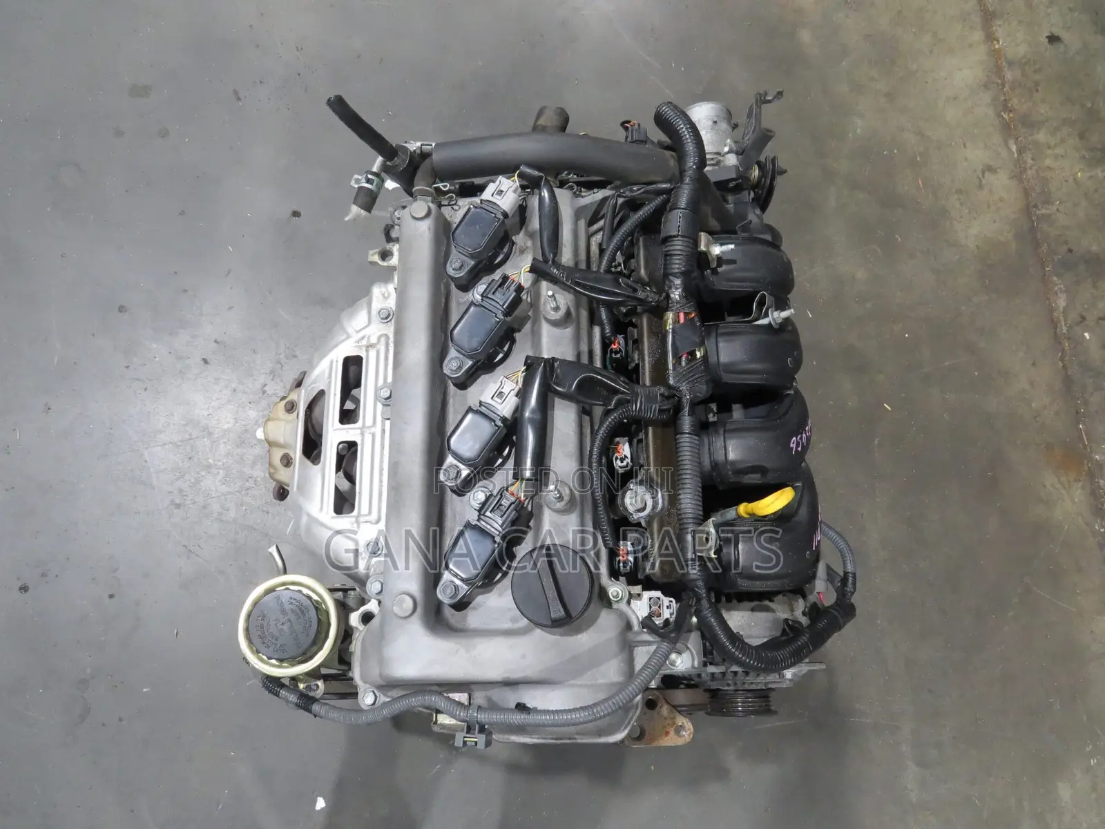 Toyota Yaris Engine With Gear Box 4plugs