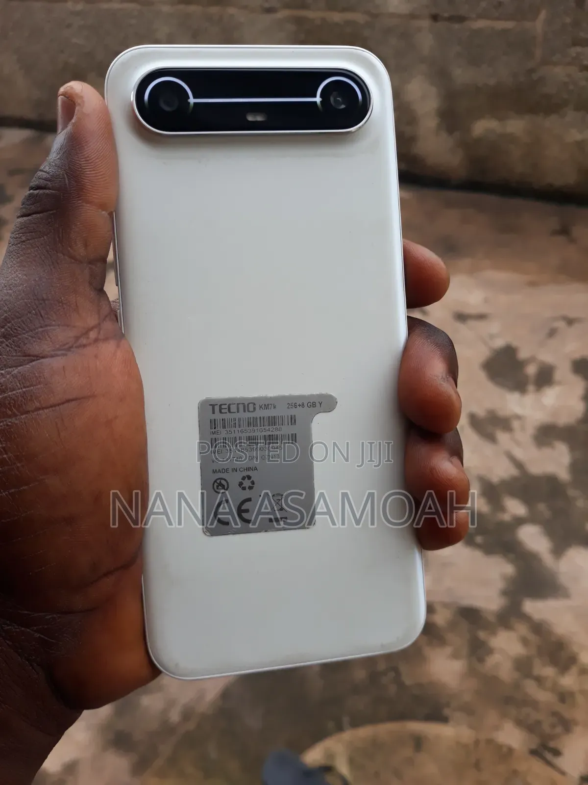 Tecno Spark Slim 256 GB White