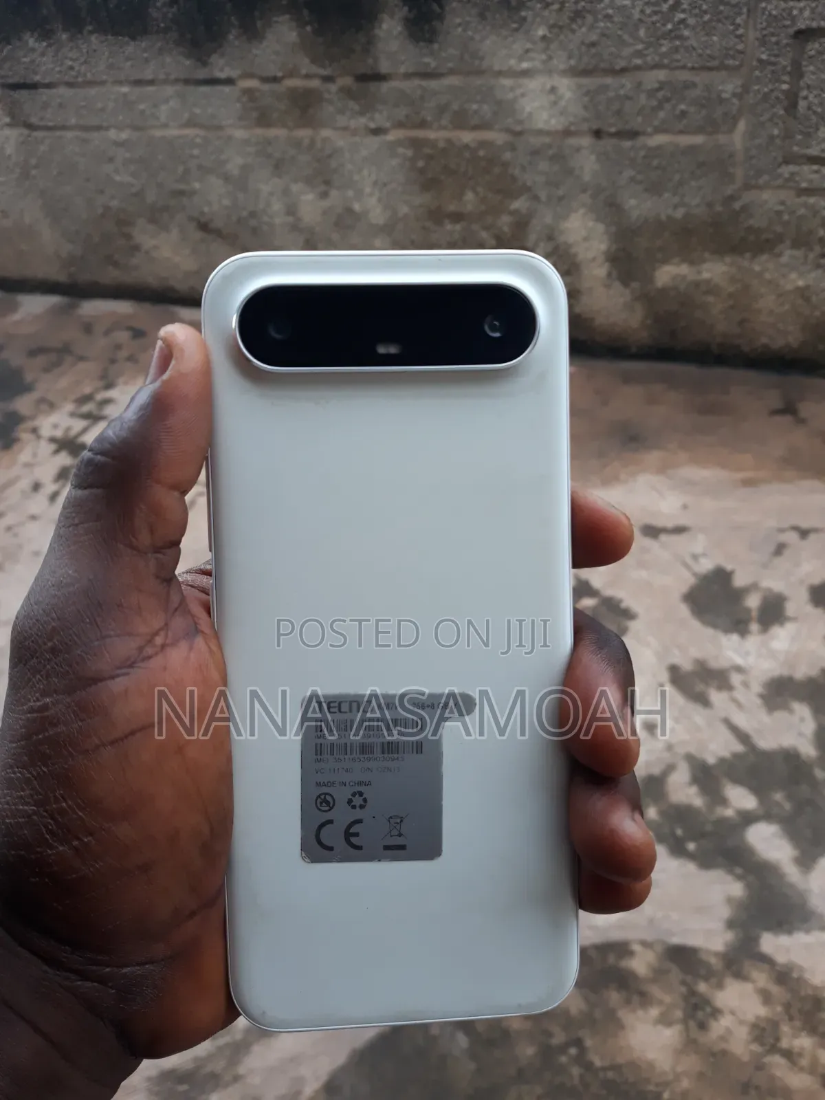 Tecno Spark Slim 256 GB White