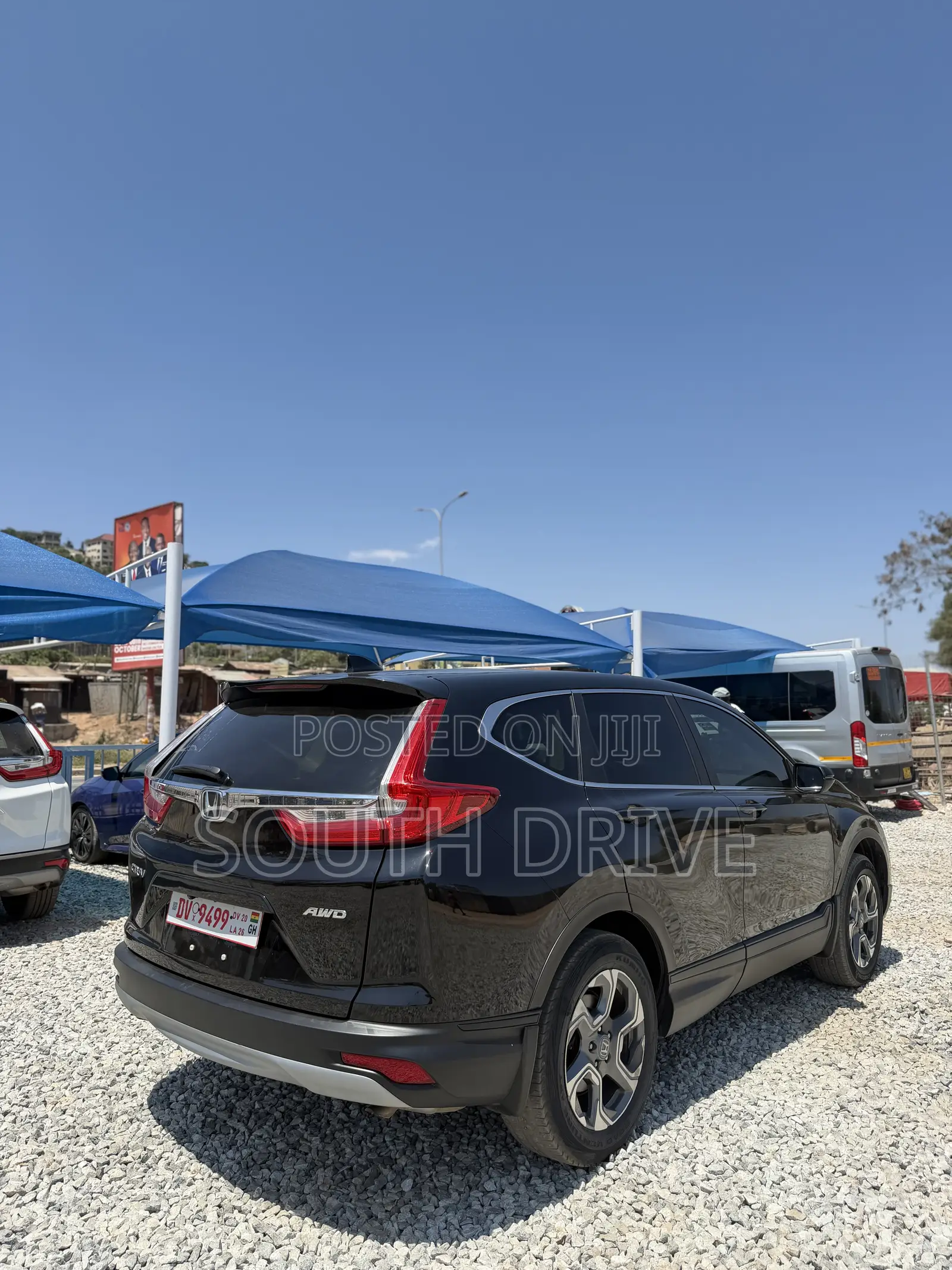 Honda CR-V EX AWD 2018 Black