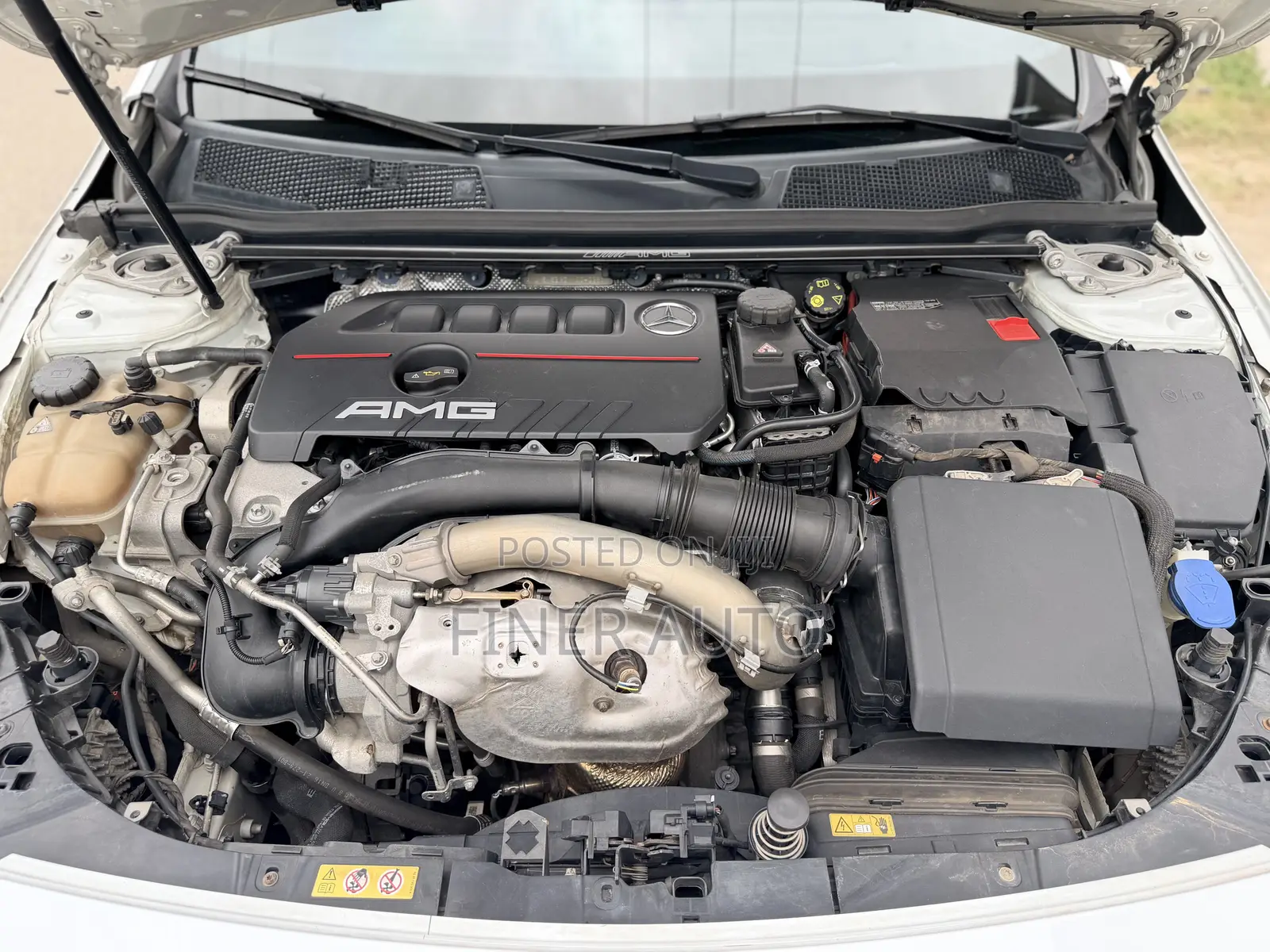 Mercedes-Benz CLA-Class AMG CLA 35 4MATIC Sedan 2022 White