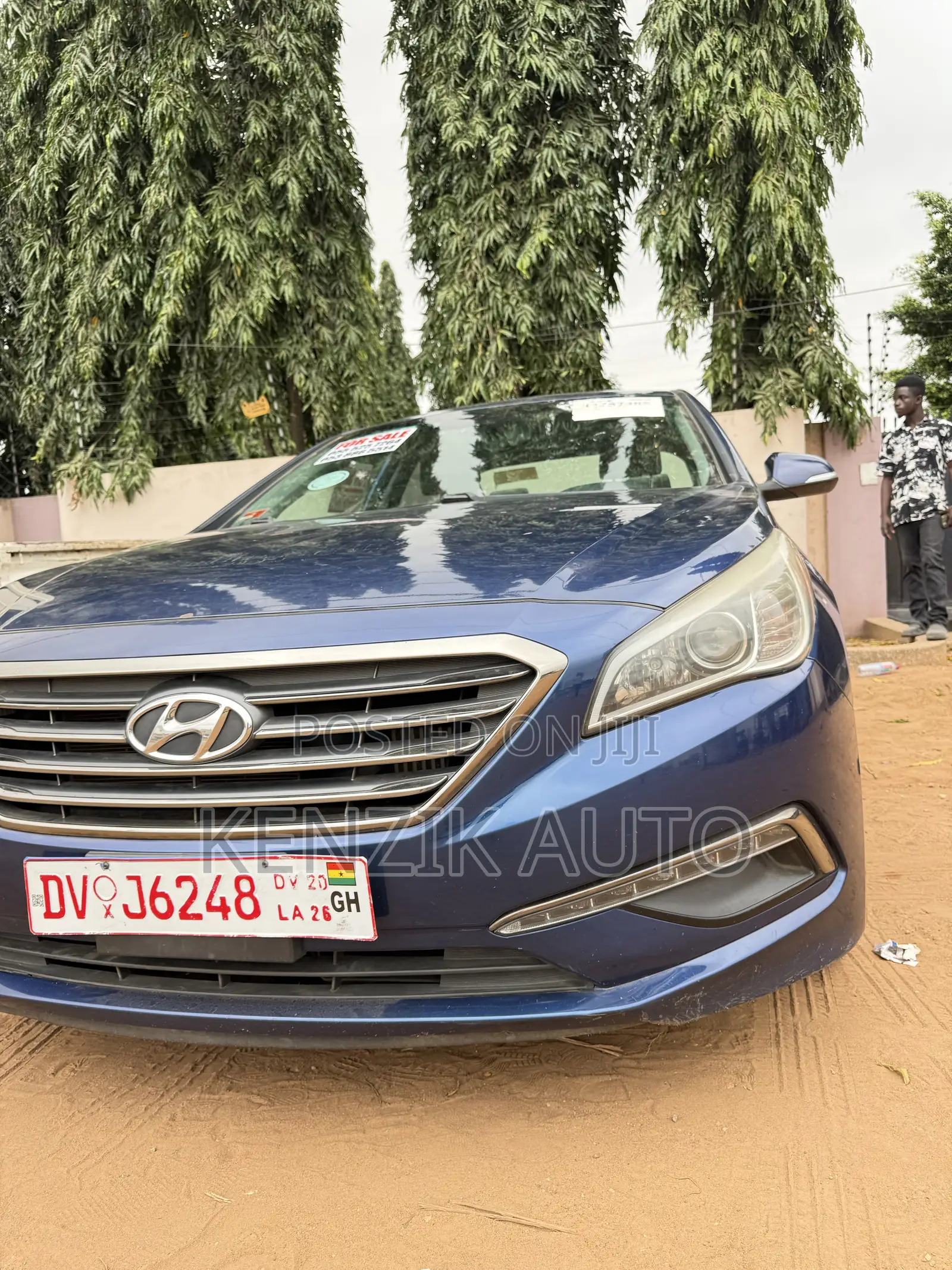 Hyundai Sonata ECO Sedan FWD (1.6L 4cyl 7A) 2017 Blue