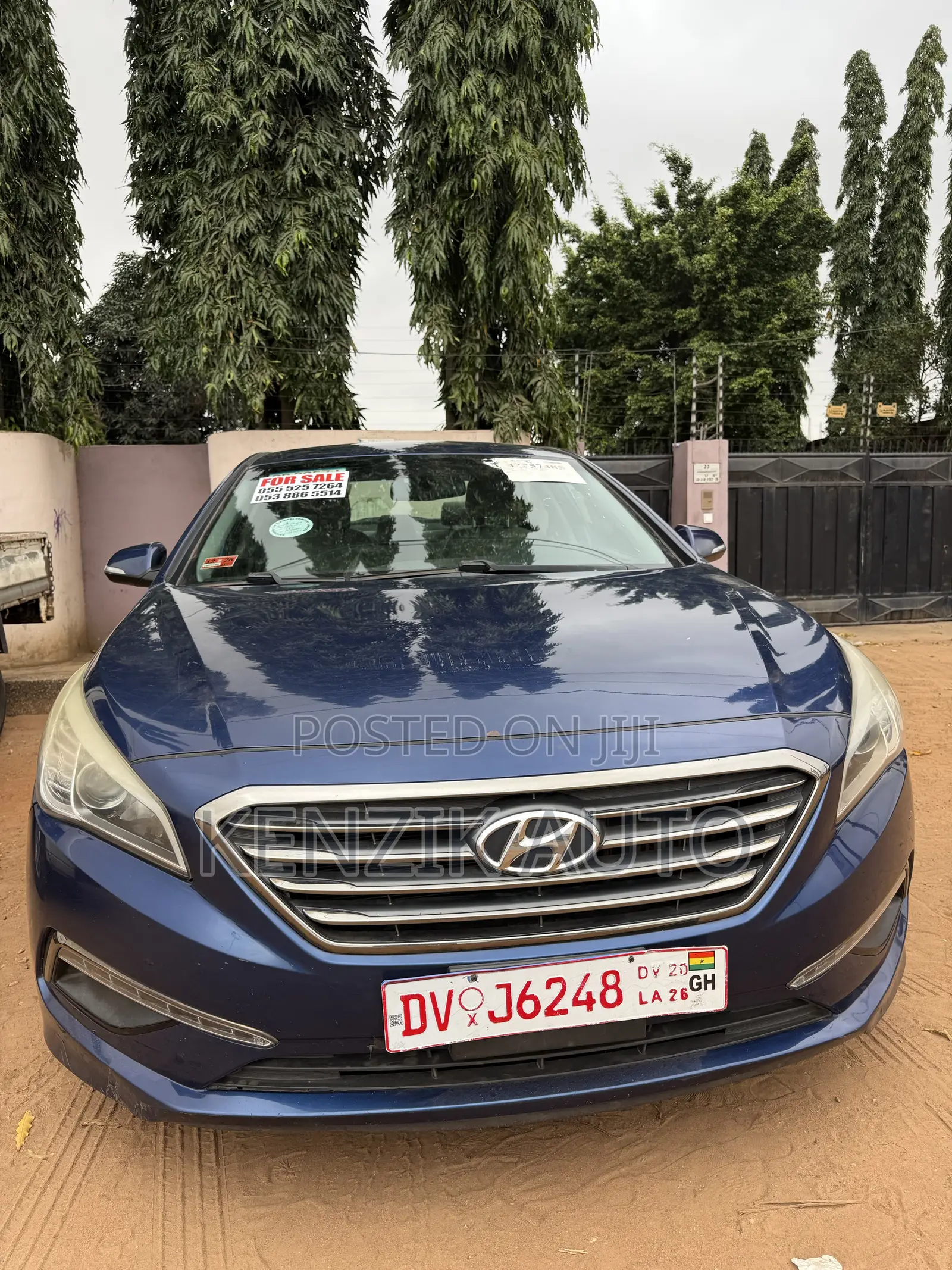 Hyundai Sonata ECO Sedan FWD (1.6L 4cyl 7A) 2017 Blue